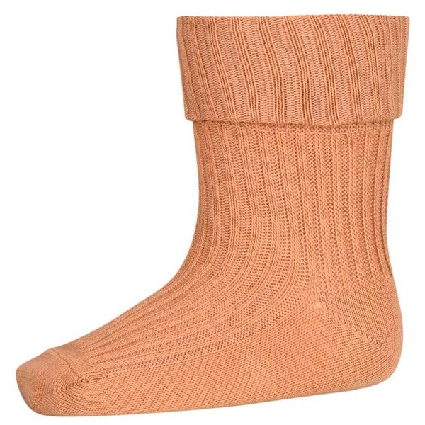 MP 533 Cotton Rib Baby Socks 4155 Apple Cinnamon - Str. 17-18