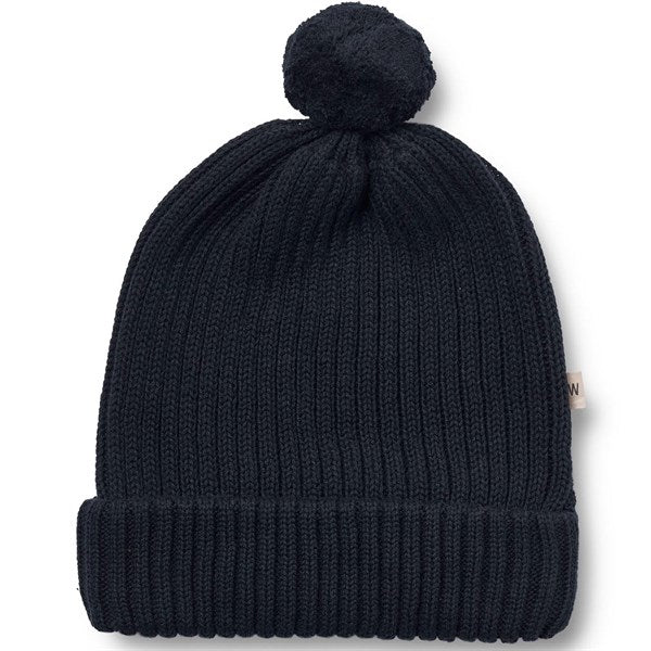 Wheat Beanie Alphie Navy - Str. 10-12 år/56-57 cm