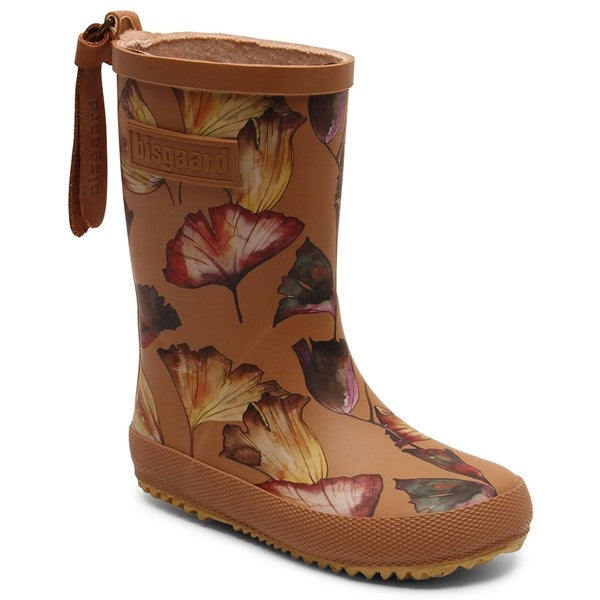 Bisgaard Gummistøvler Fashion Camel Flowers - Str. 35