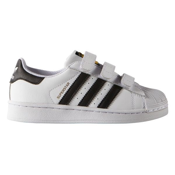 adidas Originals Superstar Sneakers White/Black Velcro - Str. 28