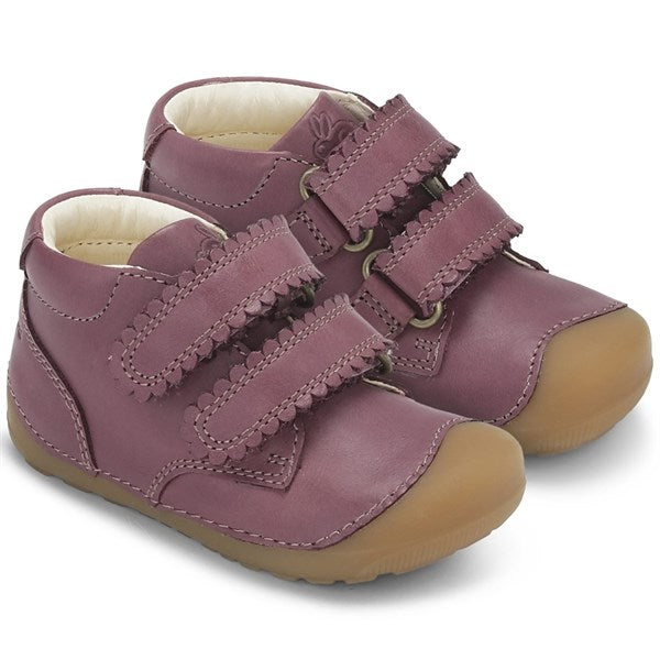 Bundgaard Begyndersko Petit Velcro Blonde Dark Rose – Str. 25