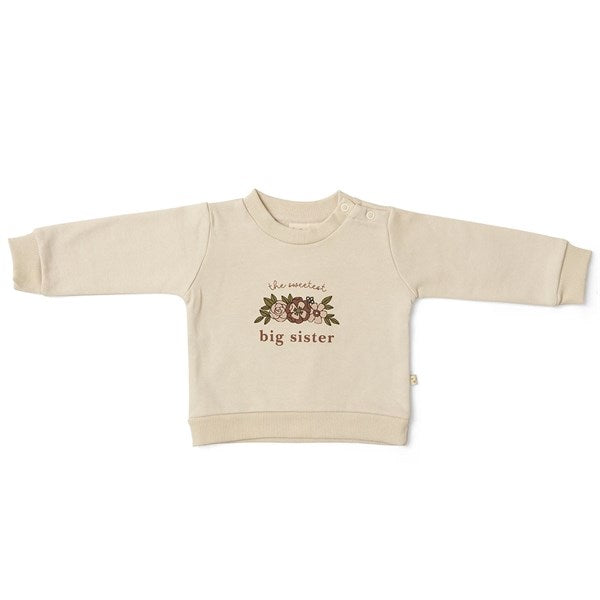 That's Mine Oatmeal Kellie Big Sister Sweatshirt - Str. 68