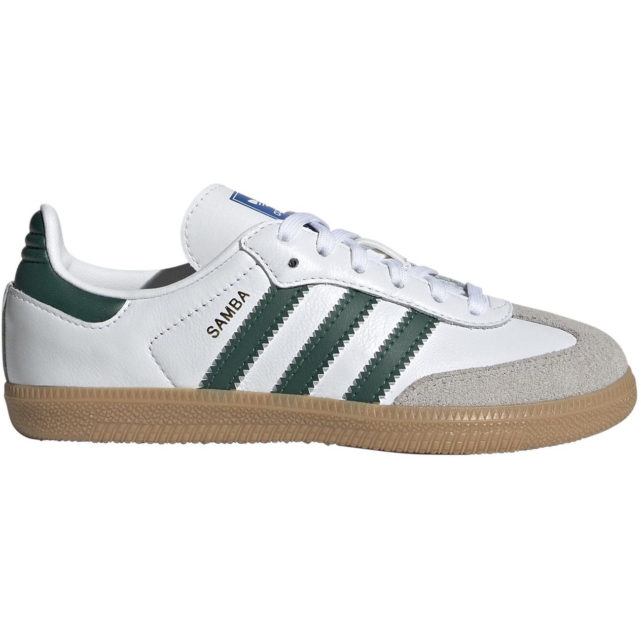 adidas Originals SAMBA OG C Sneakers Cloud White / Collegiate Green / Gum - Str. 30