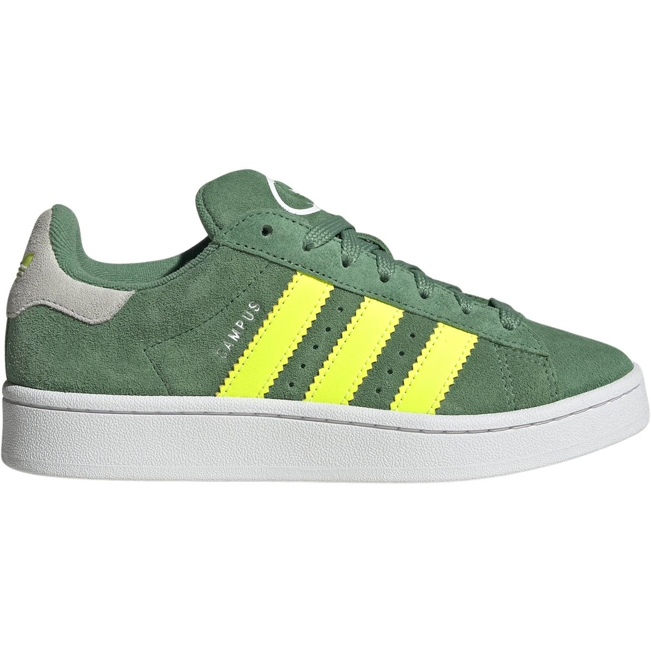 adidas Originals CAMPUS 00s J Sneakers Preloved Green / Solar Yellow / Cloud White - Str. 38