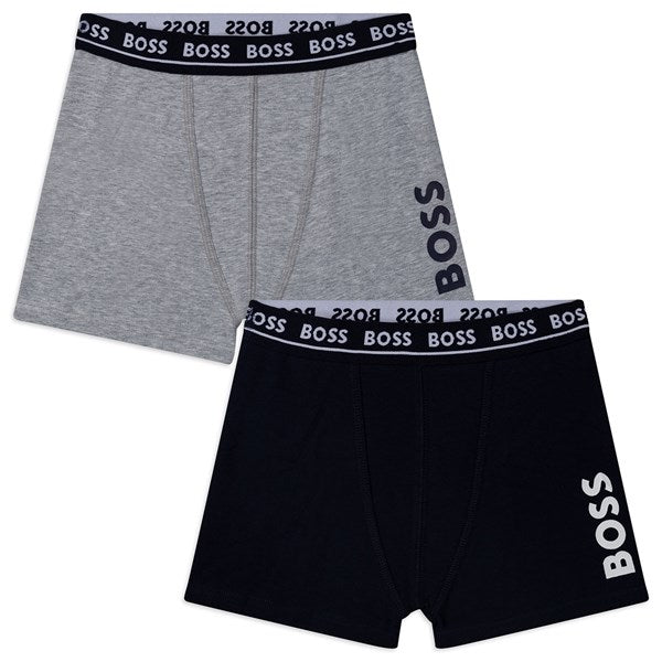 Hugo Boss Boxershorts 2-pak Navy - Str. 10 år