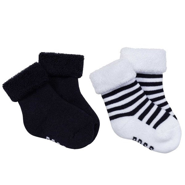 Hugo Boss Socks 2-Pack Baby Navy/White - Str. 19/20