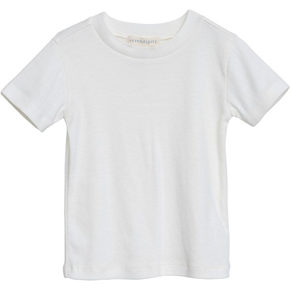 Serendipity Offwhite Short Sleeve T-shirt - Str. 104 cm