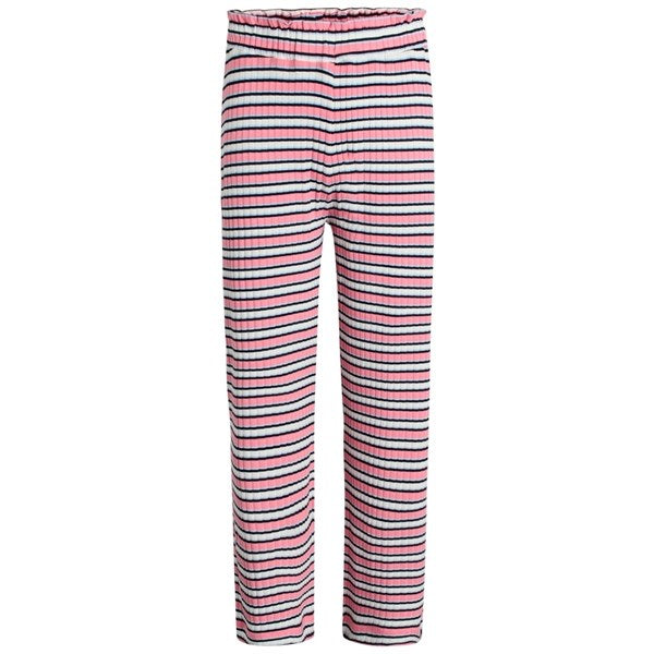 Mads Nørgaard 5x5 Stripe Papina Bukser Multi Strawberry Pink - Str. 14 år