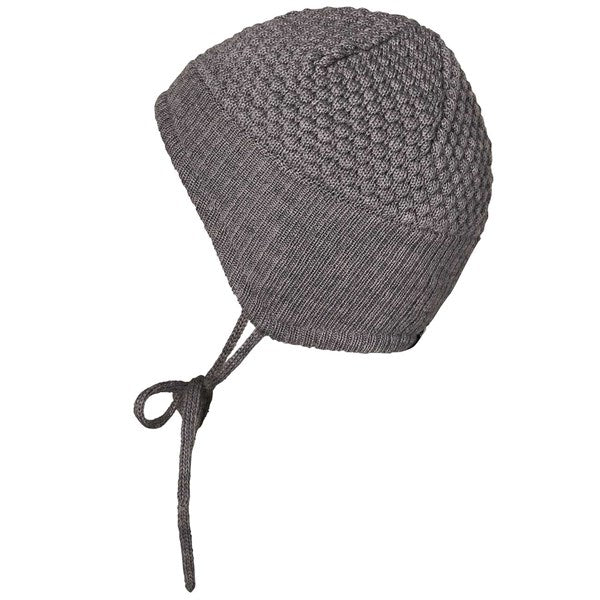 MP Oslo Baby Hat Grey Melange 97230 491 - Str. 41 cm