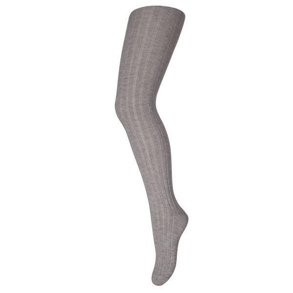 MP 128 Wool Rib Tights 491 Grey Melange - Str. 50 cm/Pre