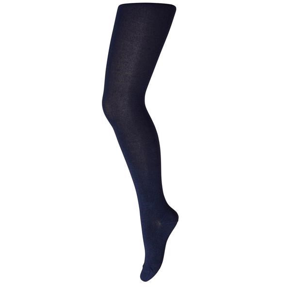 MP 323 Bambus Plain Tights 142 Navy - Str. 6-12 mdr/70 cm