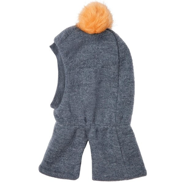 Name it Mino Børstet Uld Elefanthue m/Fleece Turbulence - Str. 48/49