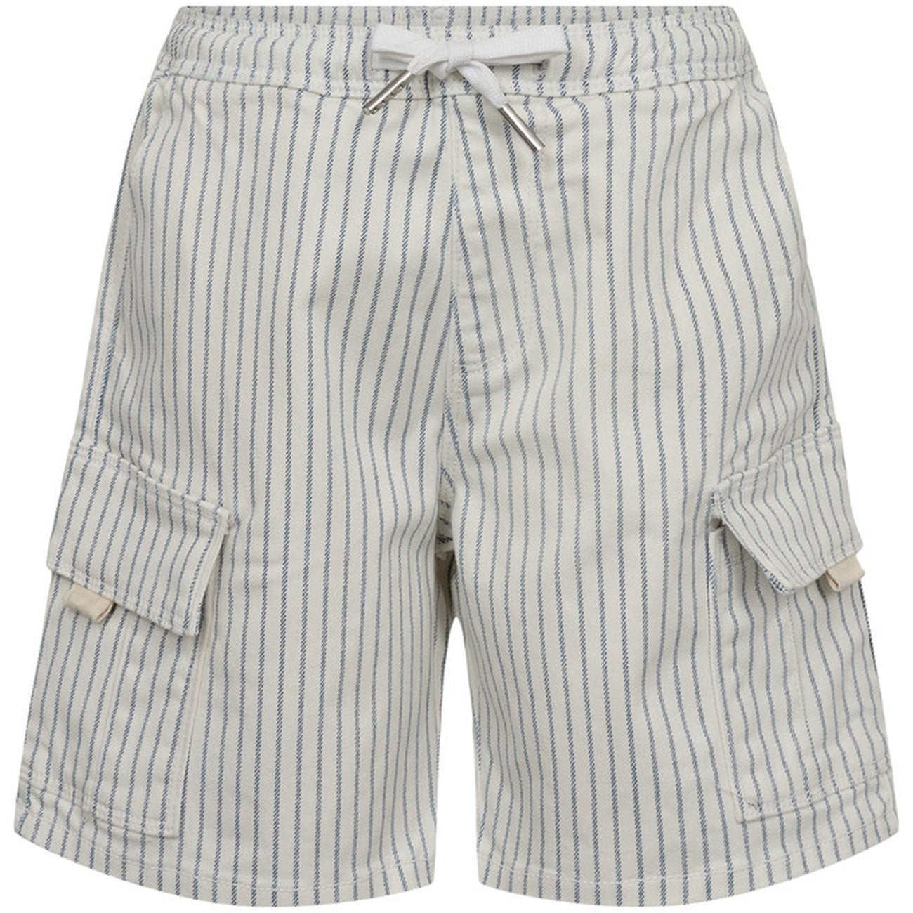 Sofie Schnoor Blue Striped Shorts - Str. 128