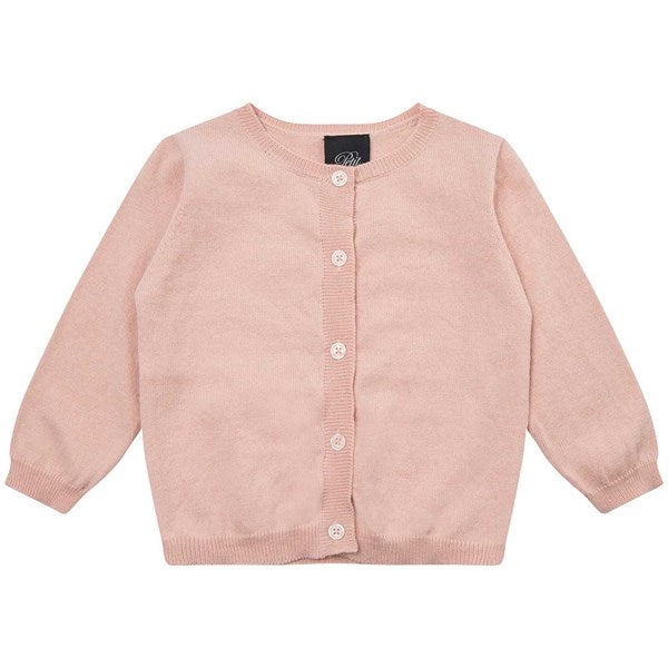 Sofie Schnoor Light Rose Cardigan - Str. 56-62 cm