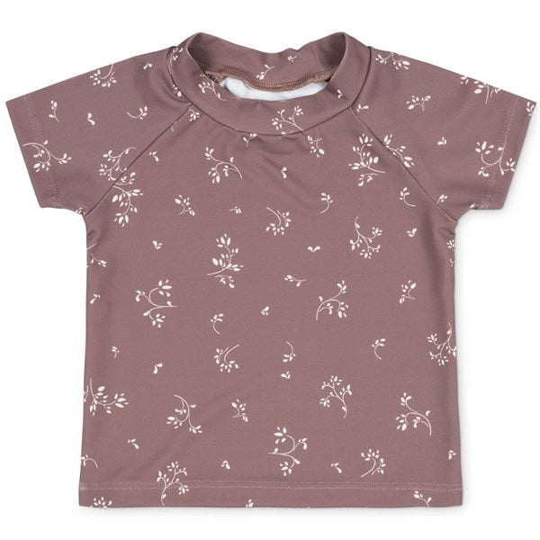 That's Mine Secret Garden Cocoa Print Sasha Bade T-shirt - Str. 6 mdr/68 cm