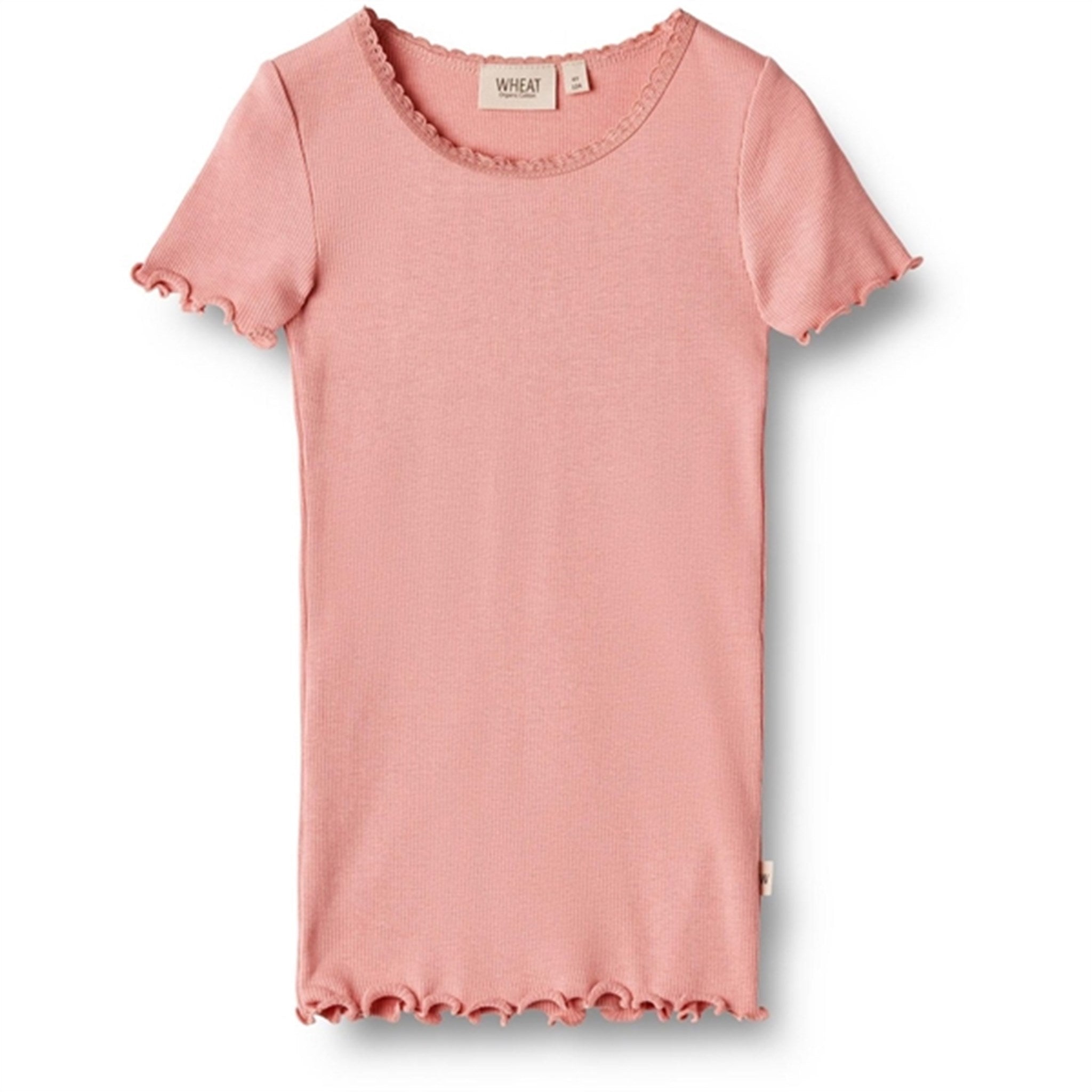 Wheat Rosette Rib T-shirt Katie - Str. 10 år