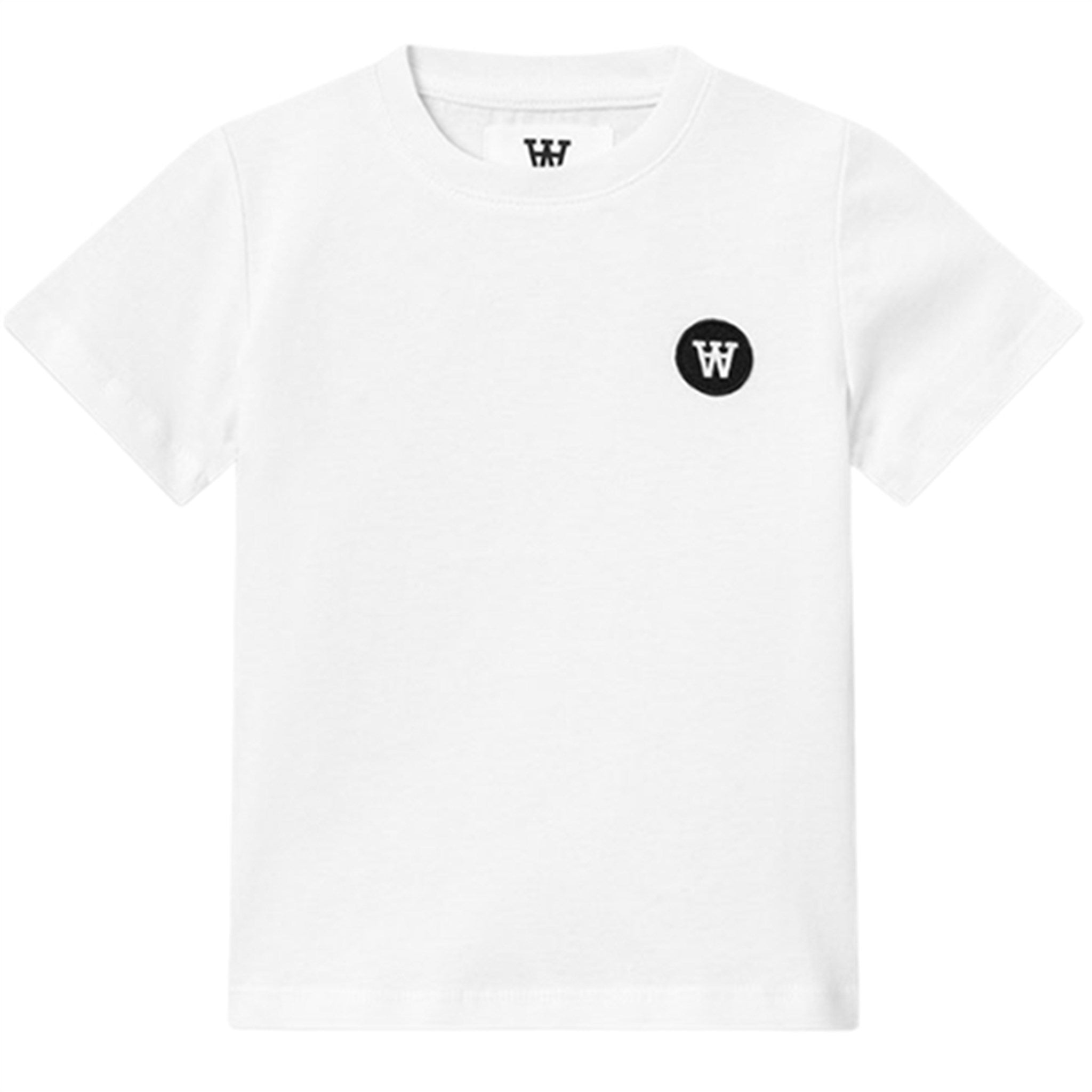 Wood Wood White Ola T-Shirt - Str. 5-6 år