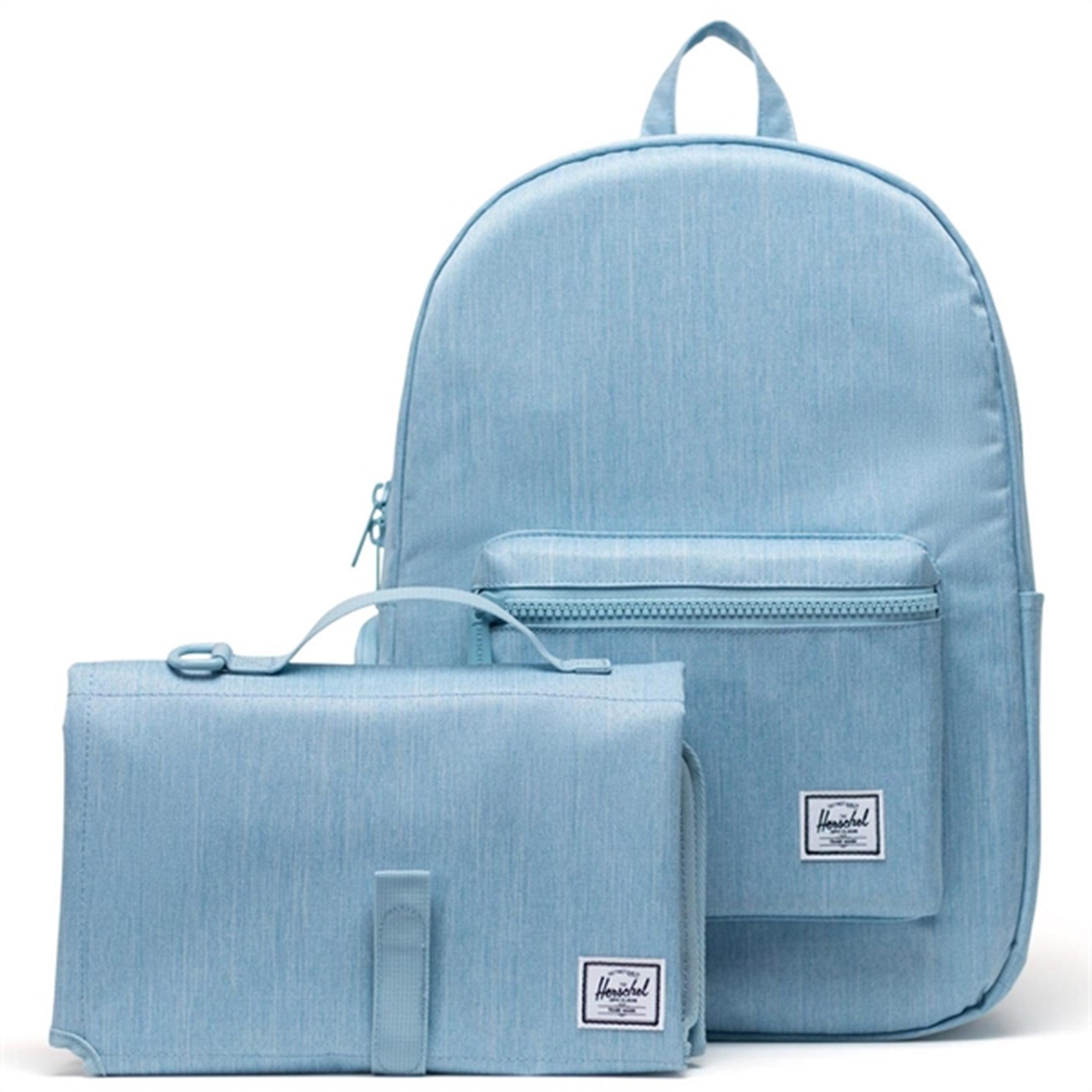 Herschel Settlement Sprout Pusletaske Light Denim Crosshatch