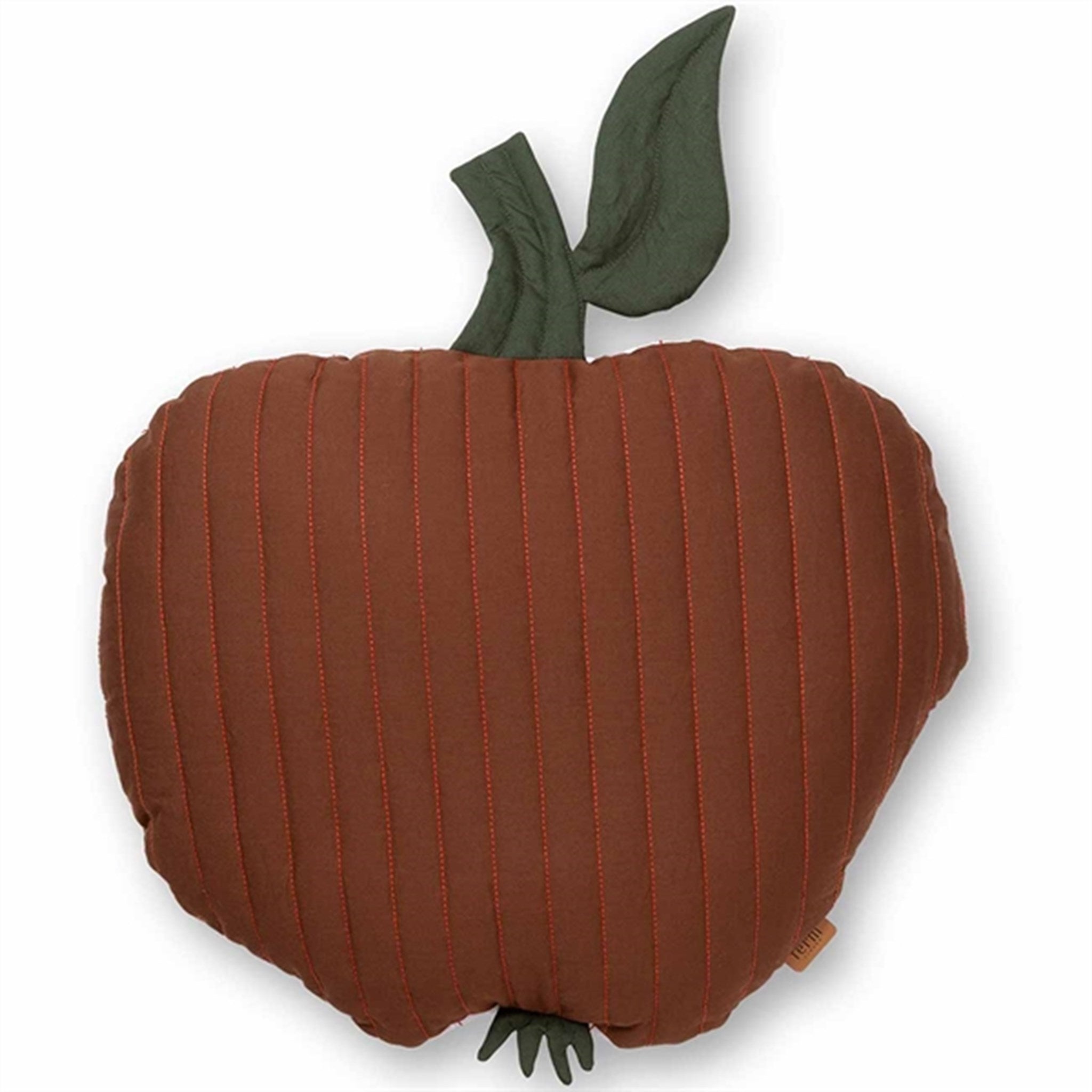 Billede af Ferm Living Apple Quilted Cushion Cinnamon