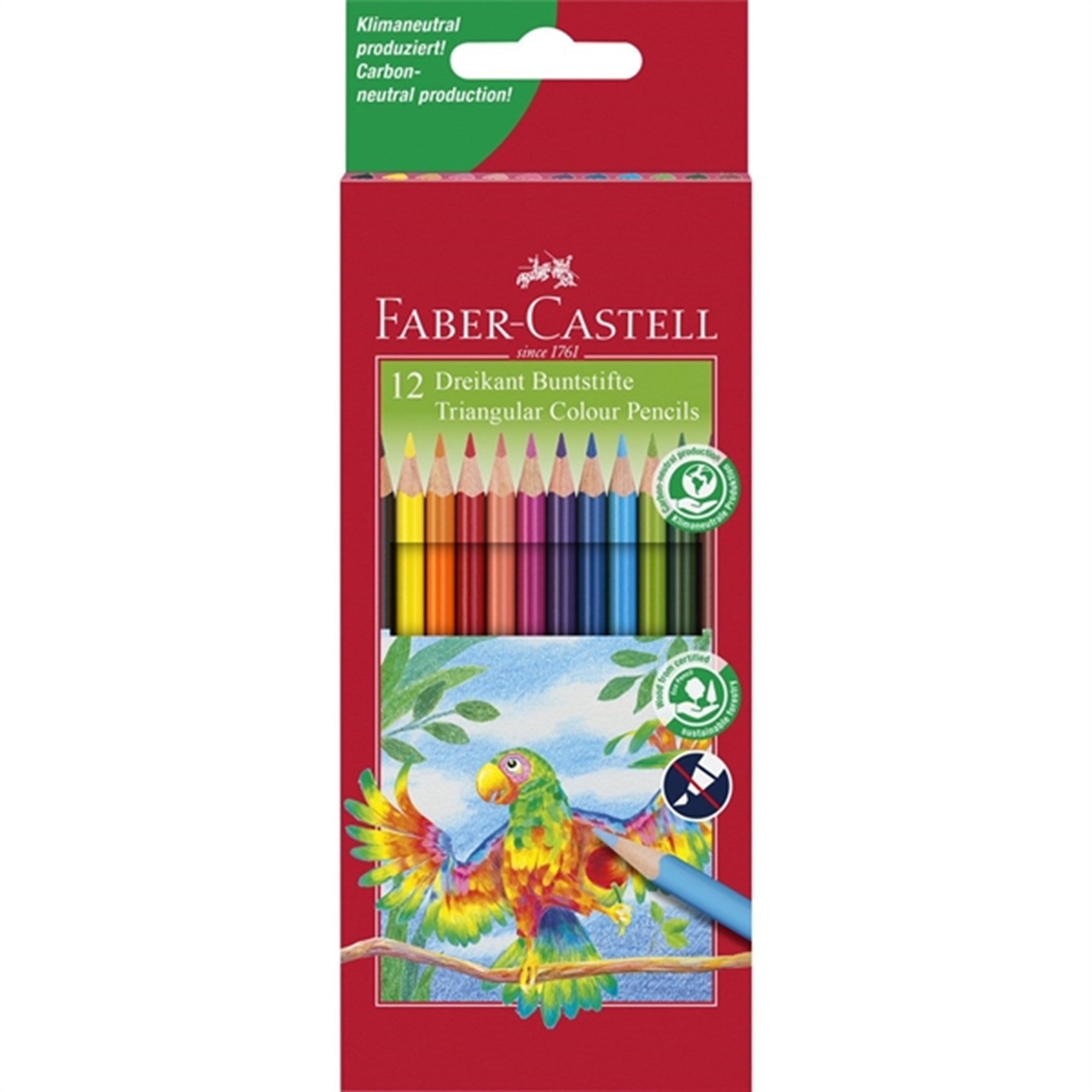 Faber Castell Trekants Farveblyanter