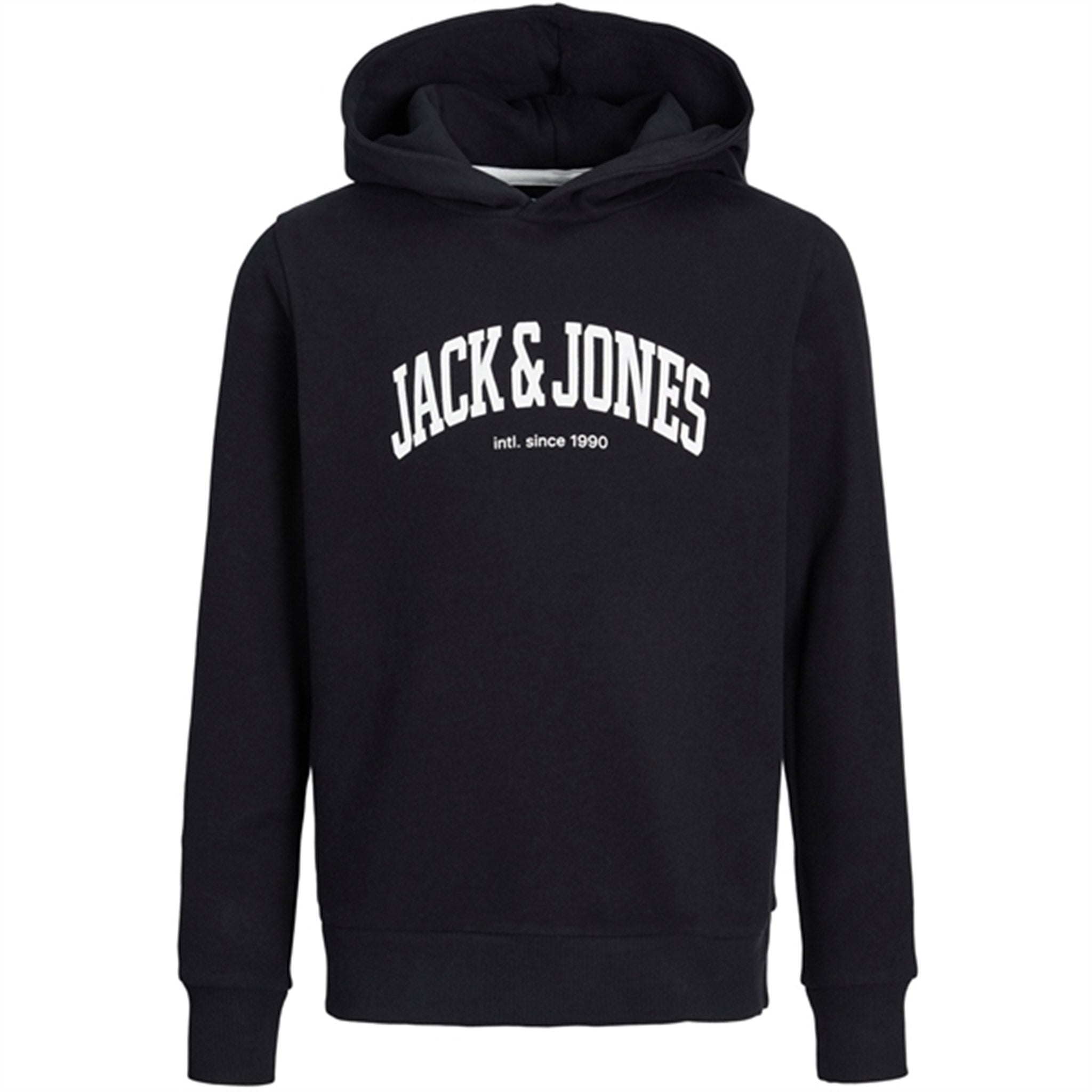 Jack & Jones Junior Black Josh Sweat Hoodie - Str. 128