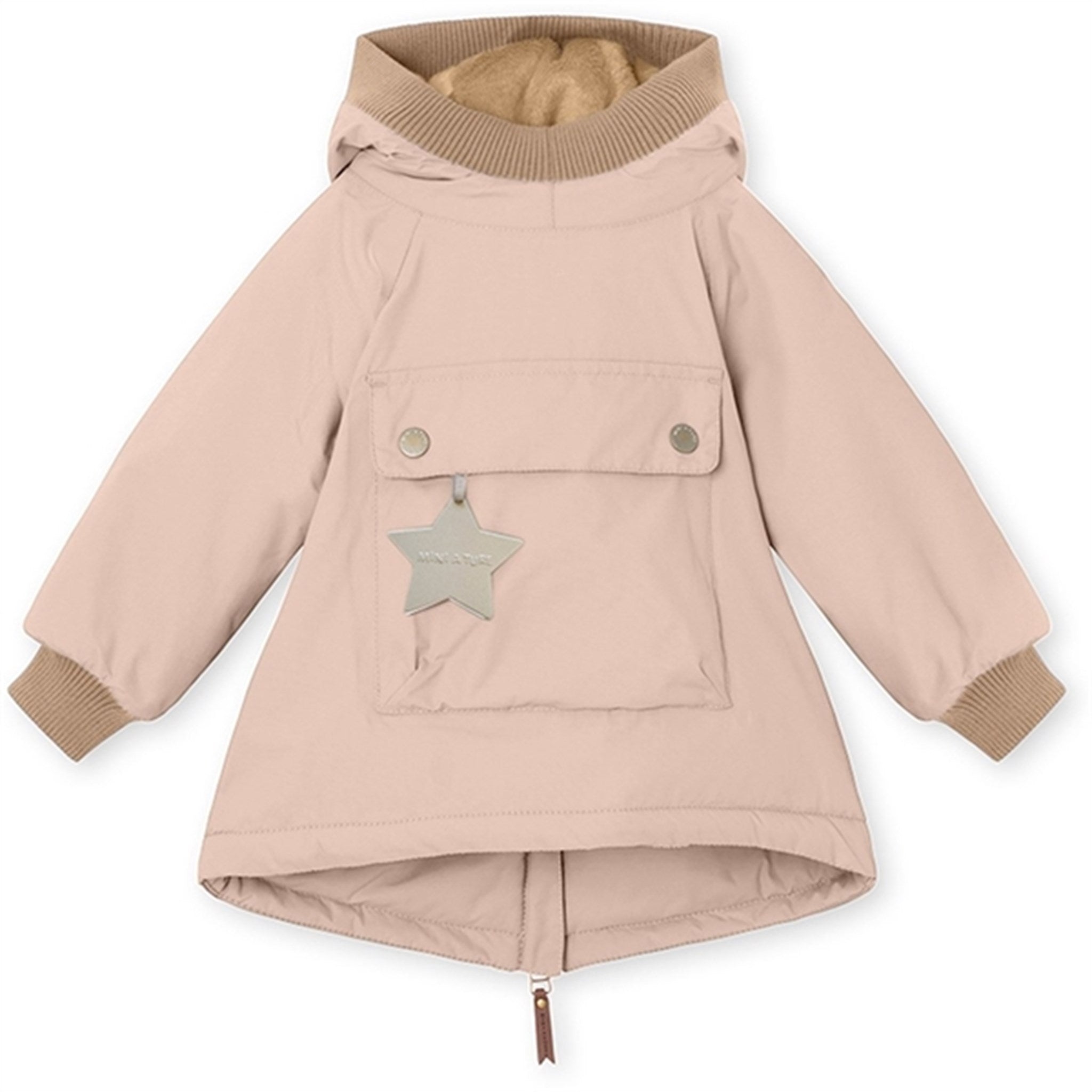 MINI A TURE Baby Wen Anorak Rose Dust - Str. 9 mdr/74 cm