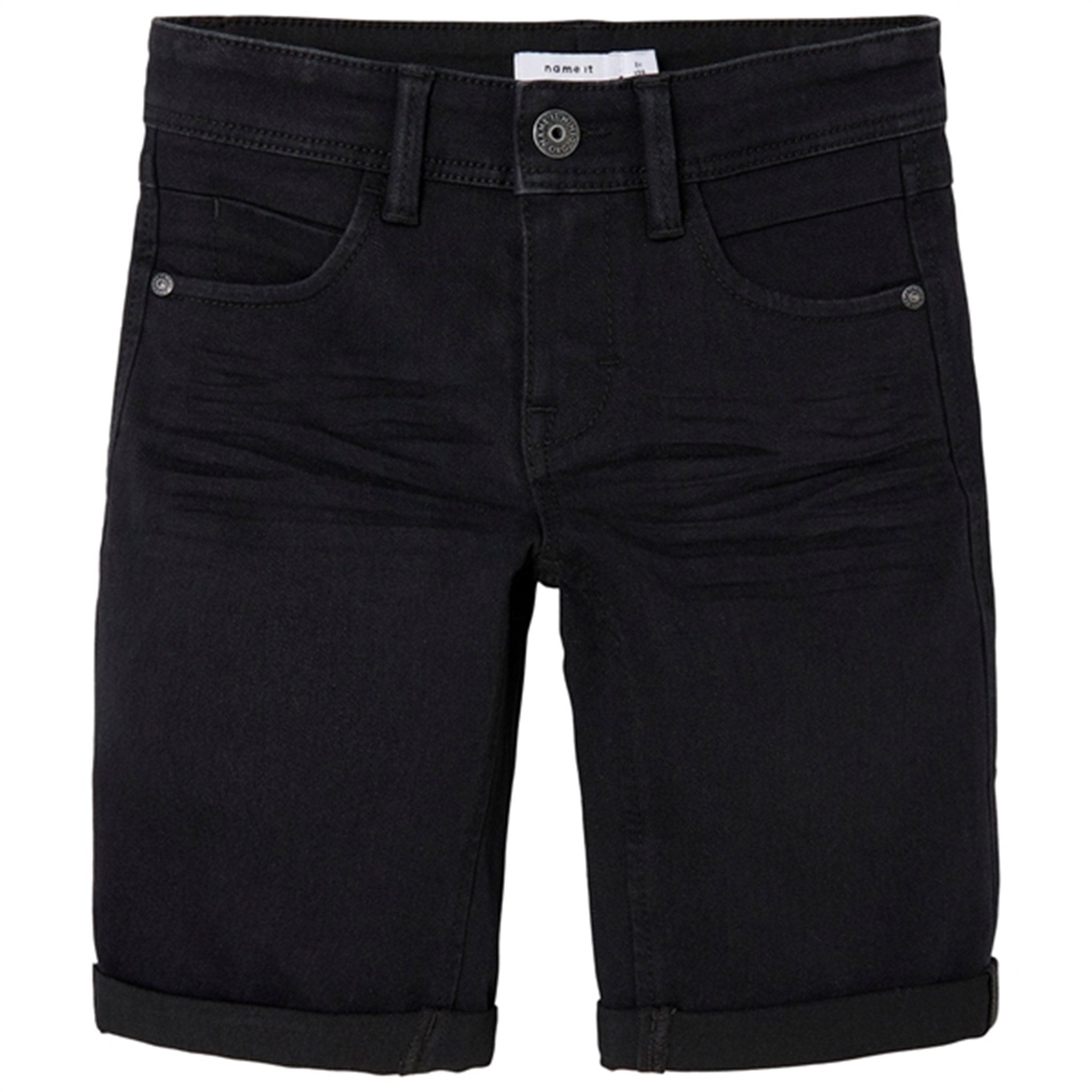 Name it Black Denim Sofus Noos Shorts - Str. 128