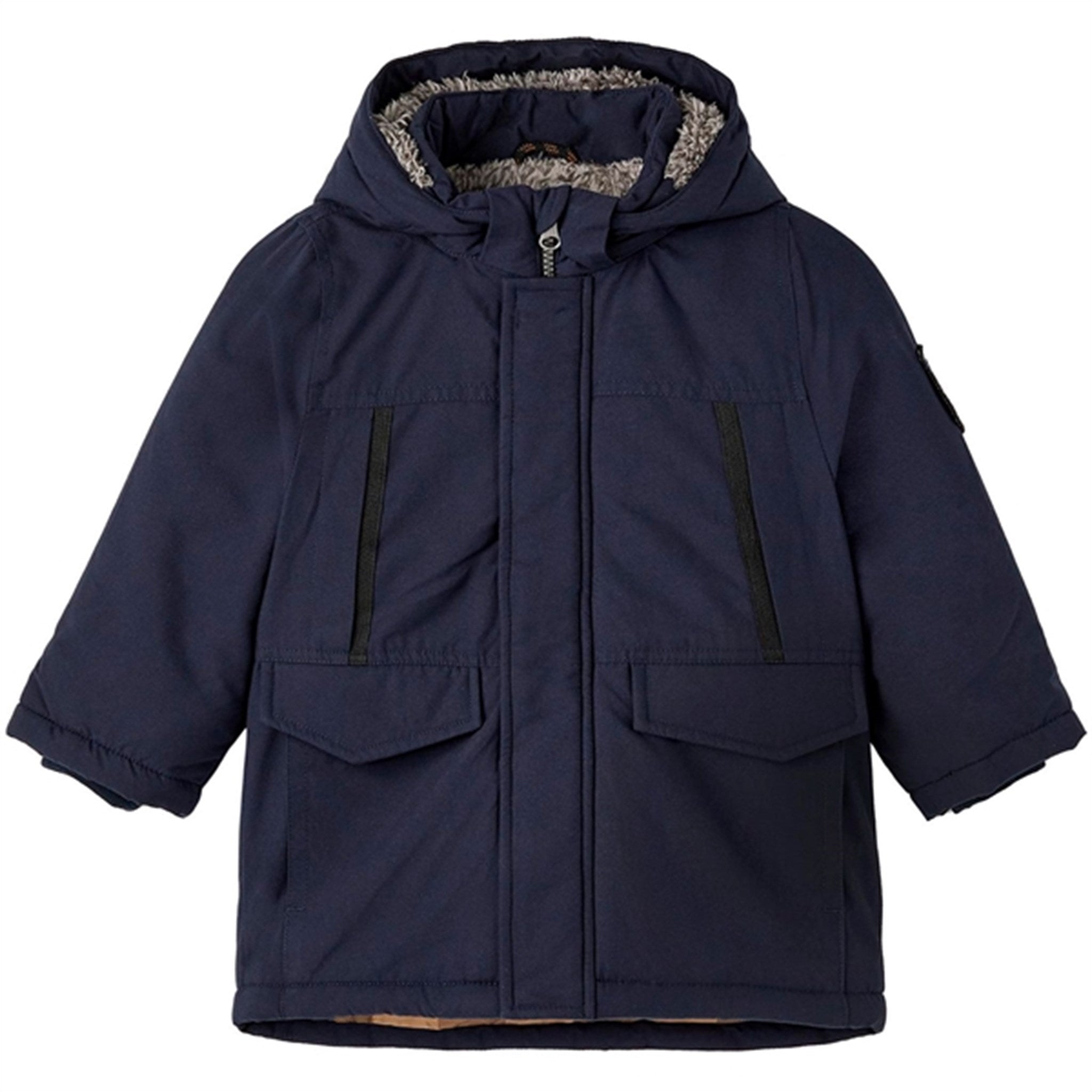 Name it Dark Sapphire Miller Parka Jakke Noos - Str. 104