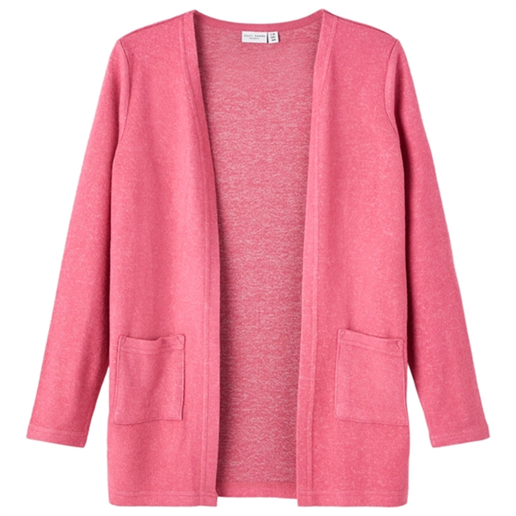 Name it Rose Wine Victi Strik Cardigan Noos - Str. 122/128