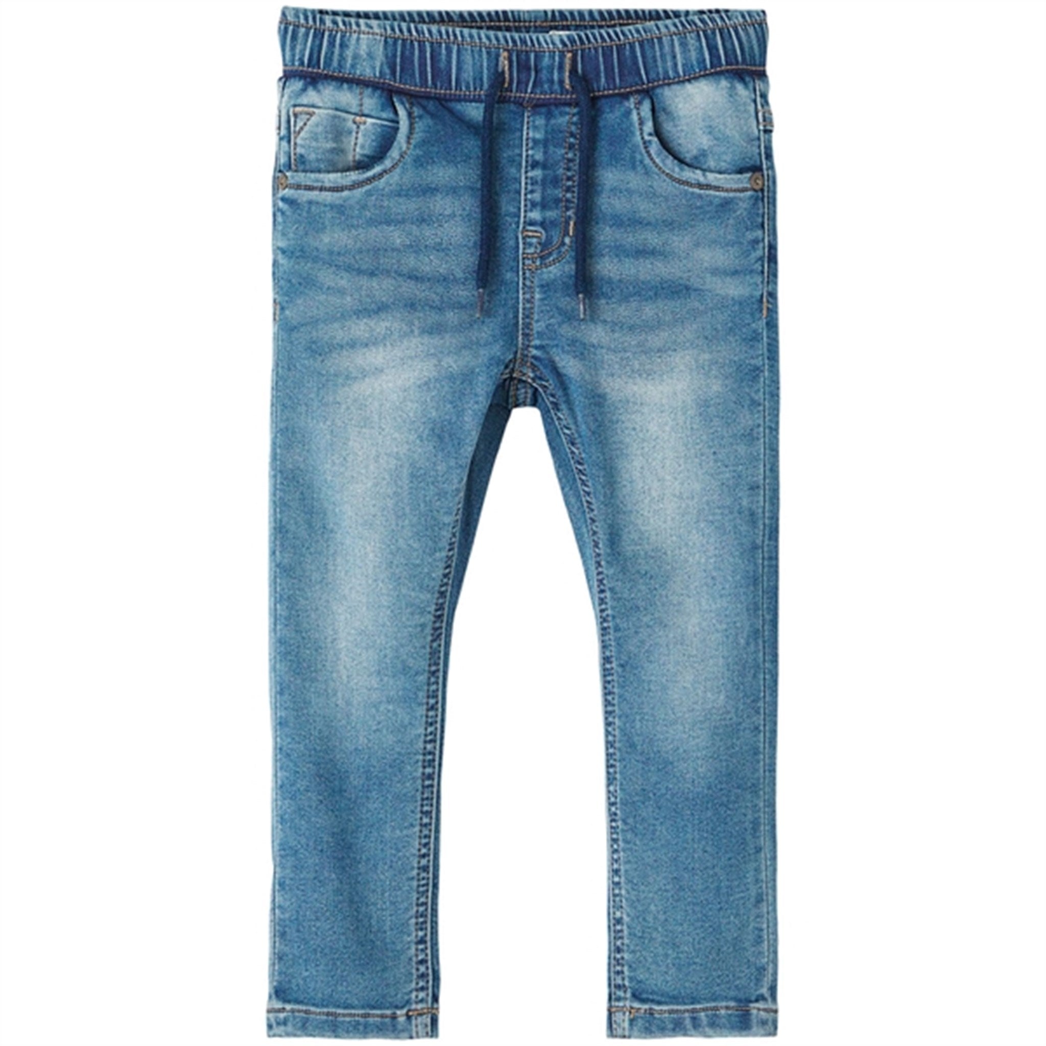 Name it Medium Blue Denim Ryan Slim Jeans Noos - Str. 98