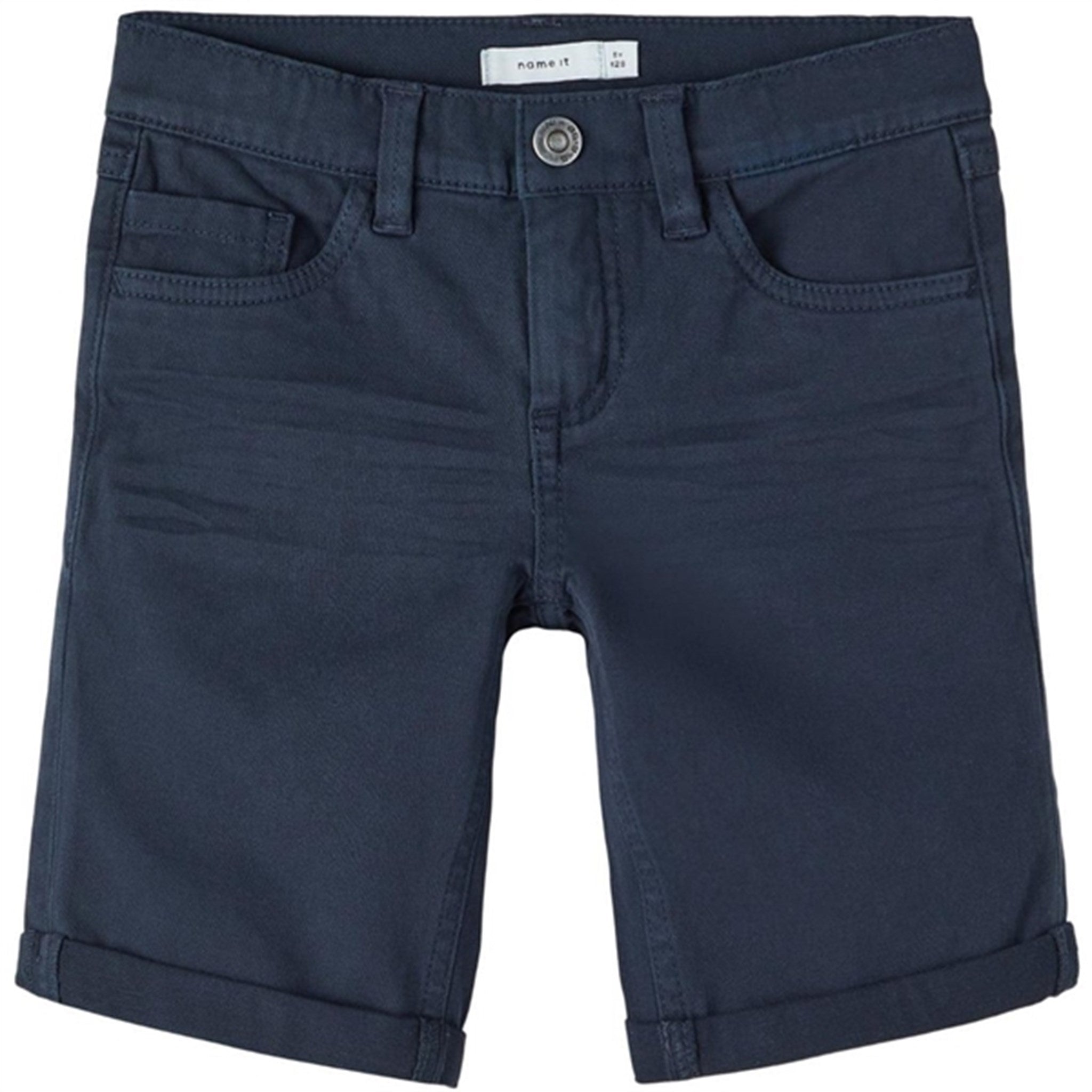 Name it Dark Sapphire Silas Isak Twill Shorts - Str. 140