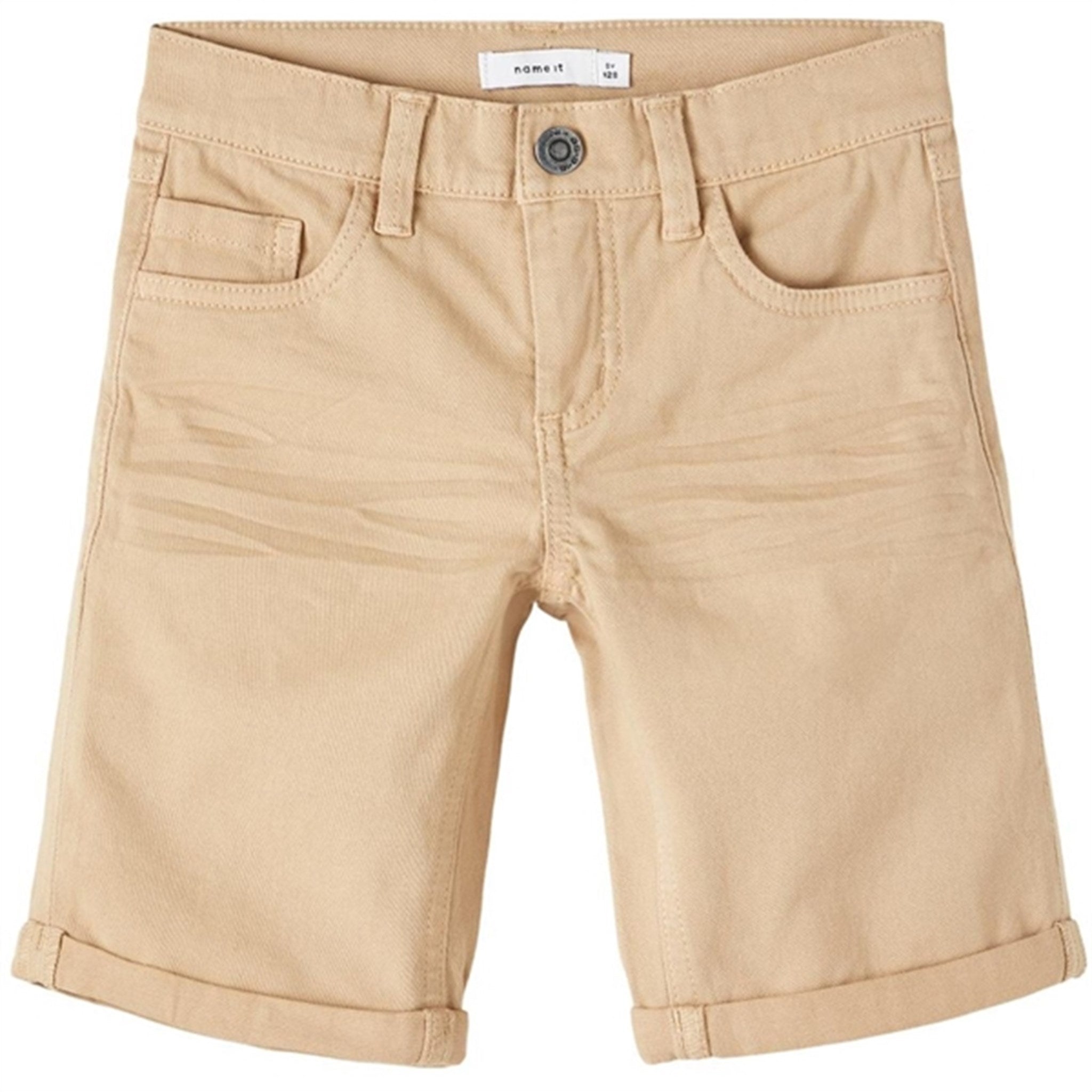 Name it Incense Silas Isak Twill Shorts - Str. 152