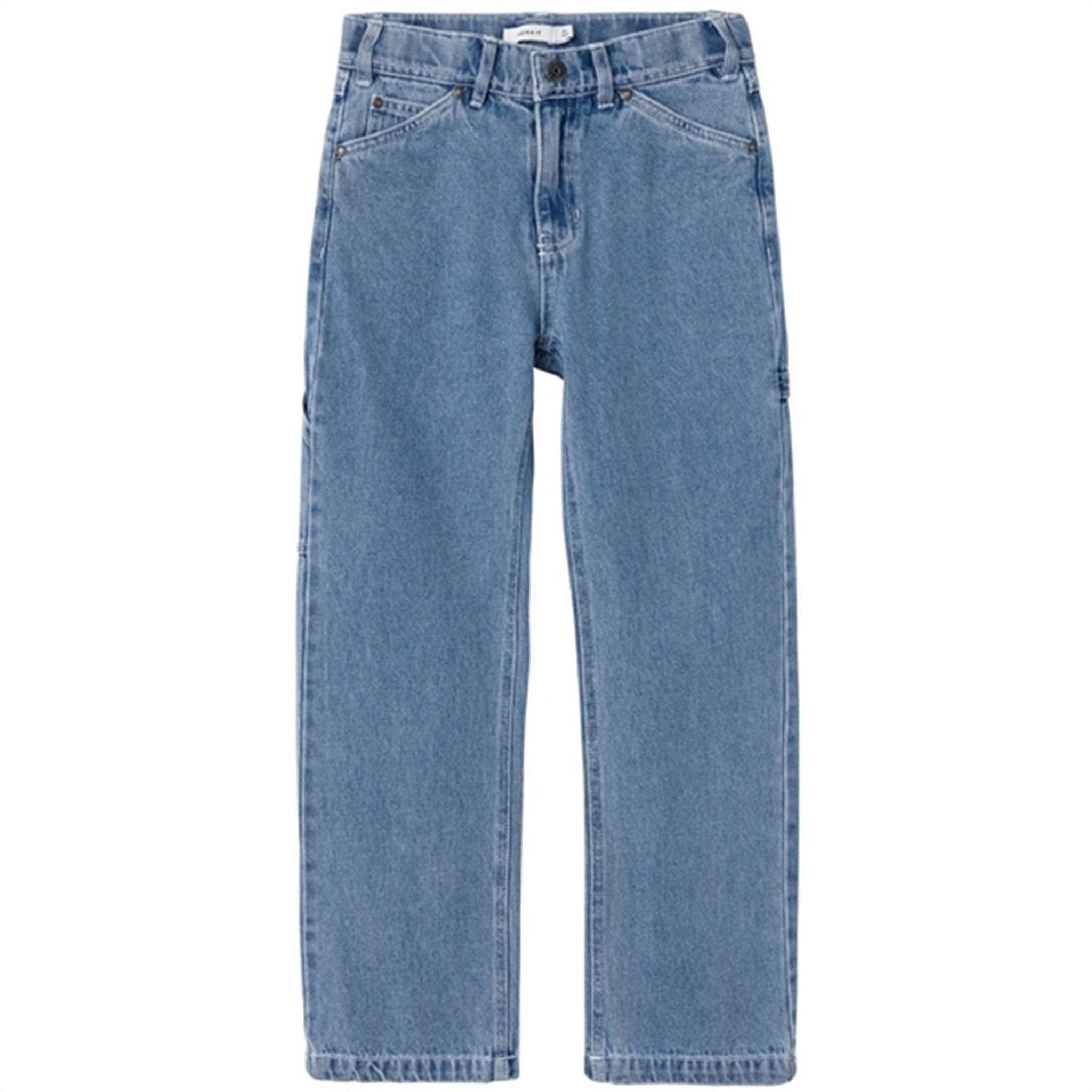 Name it Medium Blue Denim Ryan Straight Jeans Noos - Str. 122