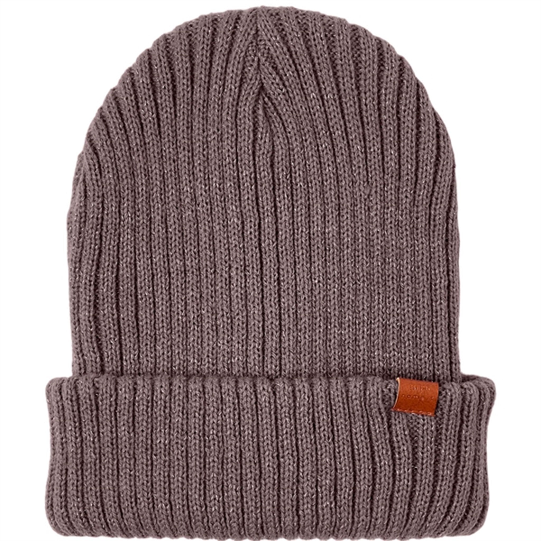 Name it Peppercorn Milan Glitter Strik Beanie - Str. 48/49