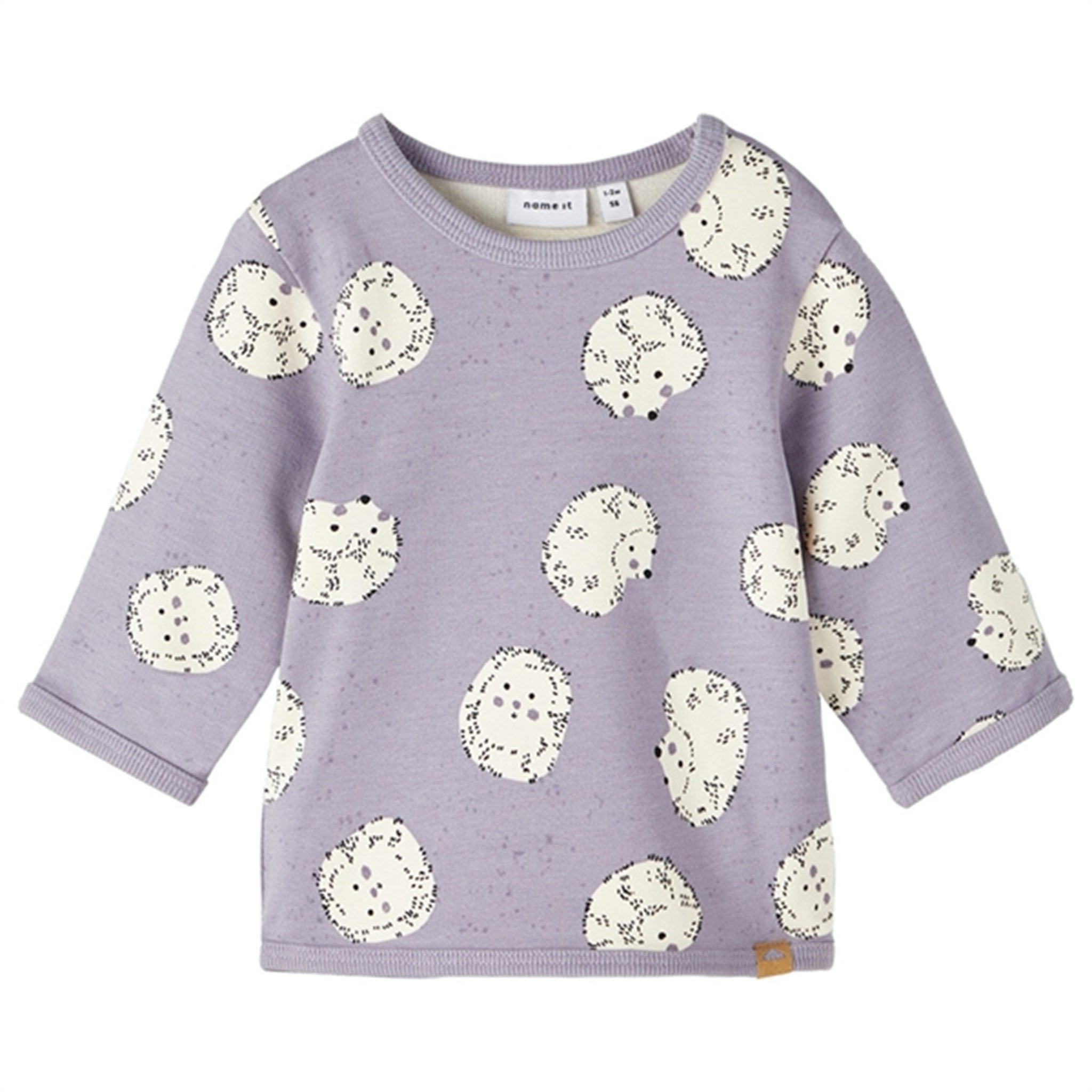 Name it Lavender Gray Kianne Sweatshirt - Str. 68