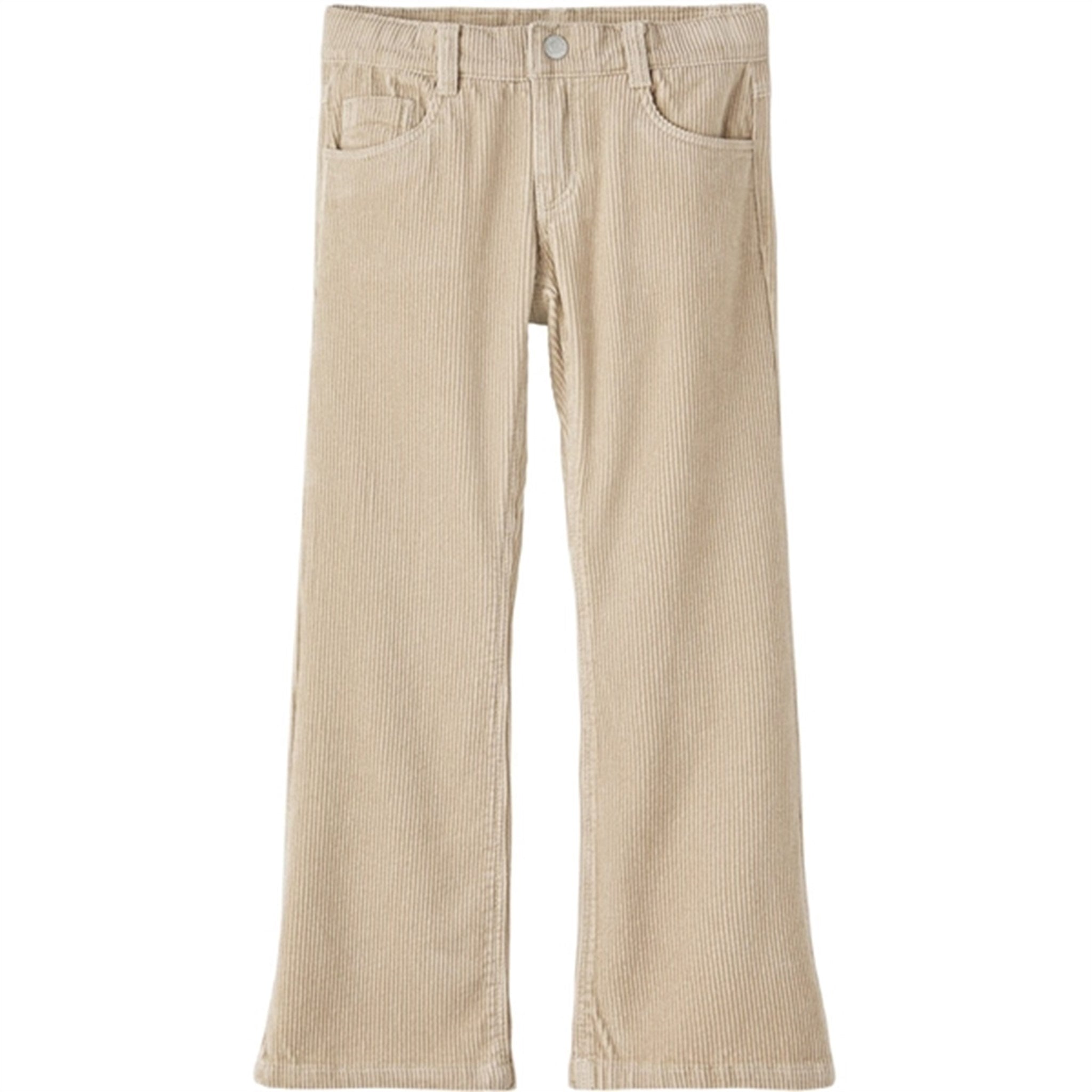 Name it Oxford Tan Rose Bootcut Fløjl Bukser - Str. 128