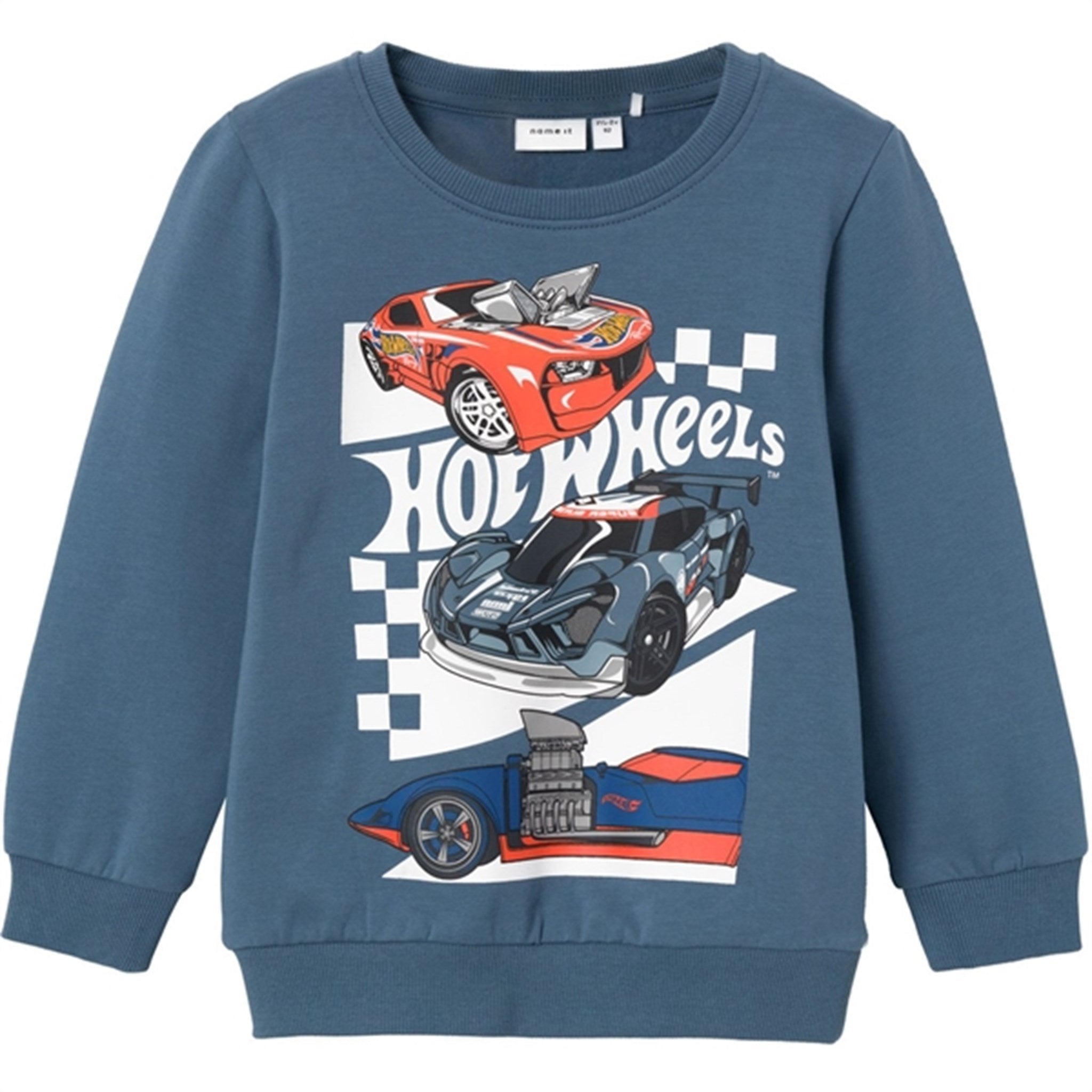 Name it Bluefin Mapeto Hot Wheels Sweatshirt - Str. 86