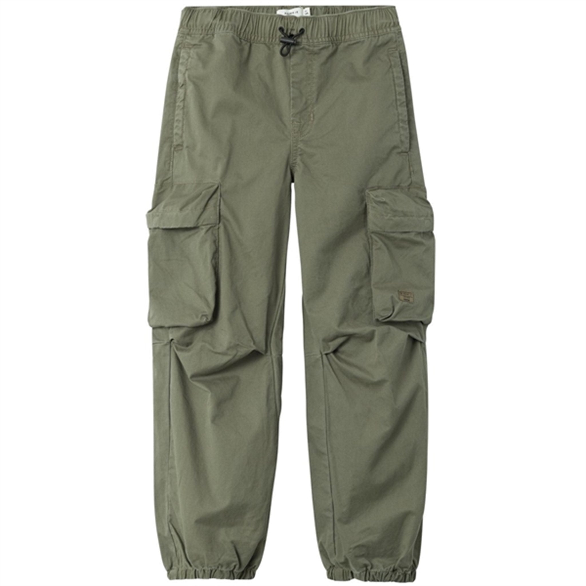 Name it Dusty Olive Ben Parachute Twill Bukser Noos - Str. 134