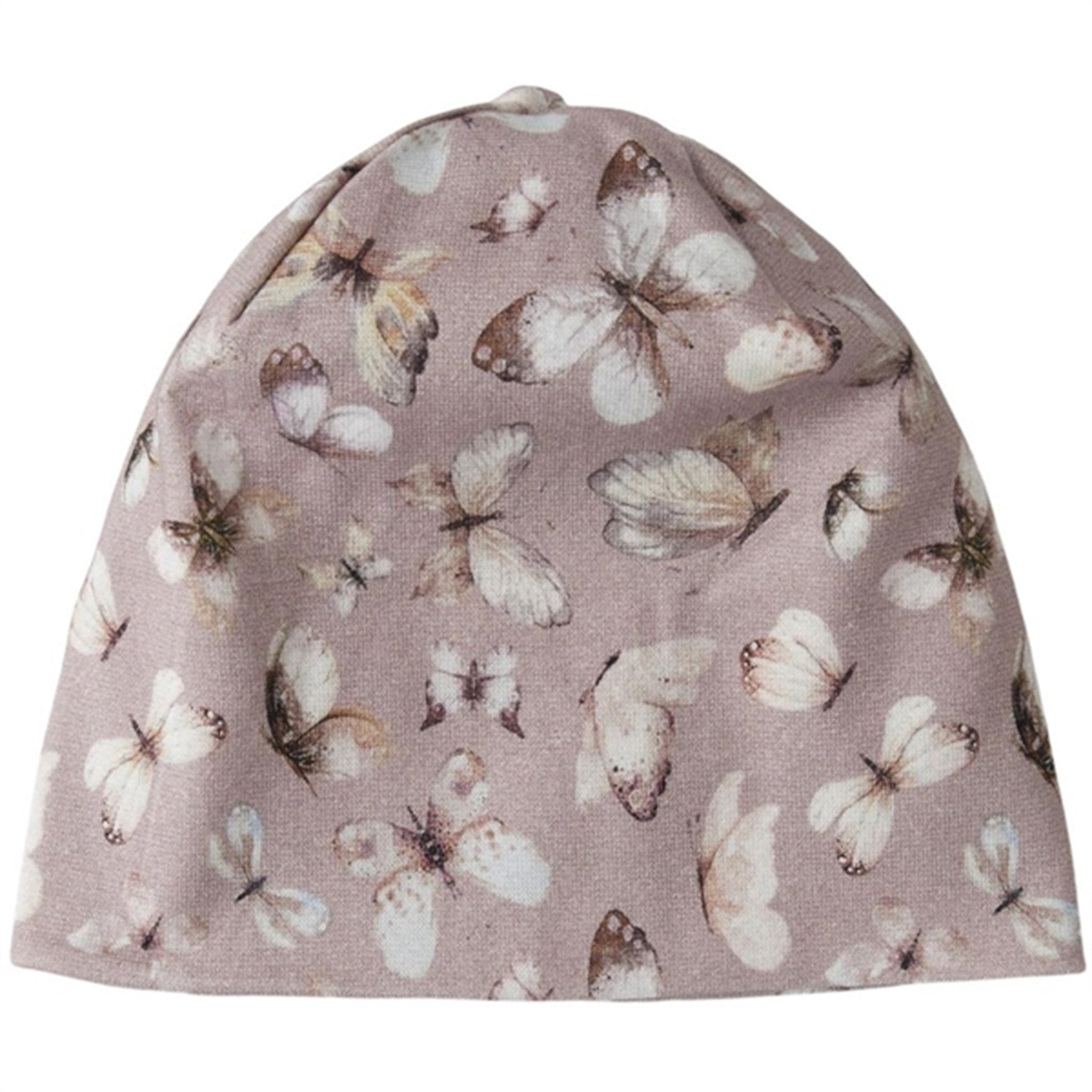 Name it Deauville Mauve Maxi Drop Beanie AOP - Str. 50/51