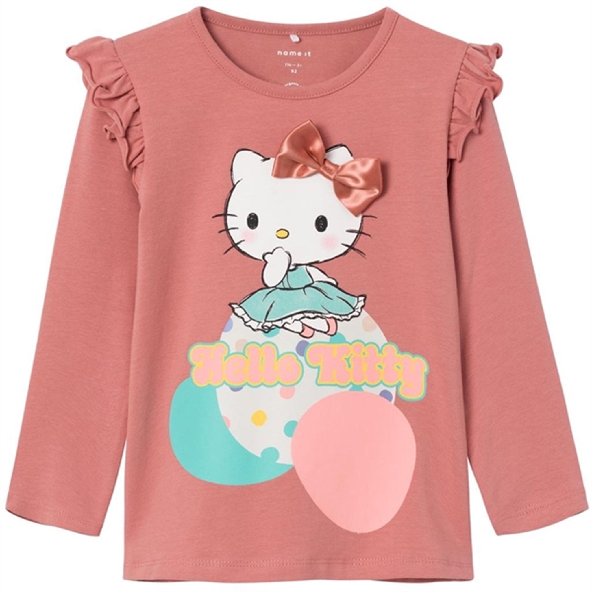 Name it Ash Rose Janice Hello Kitty Bluse - Str. 86