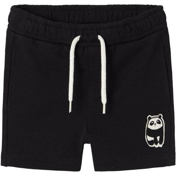 Name it Black Dike Sweat Shorts - Str. 92