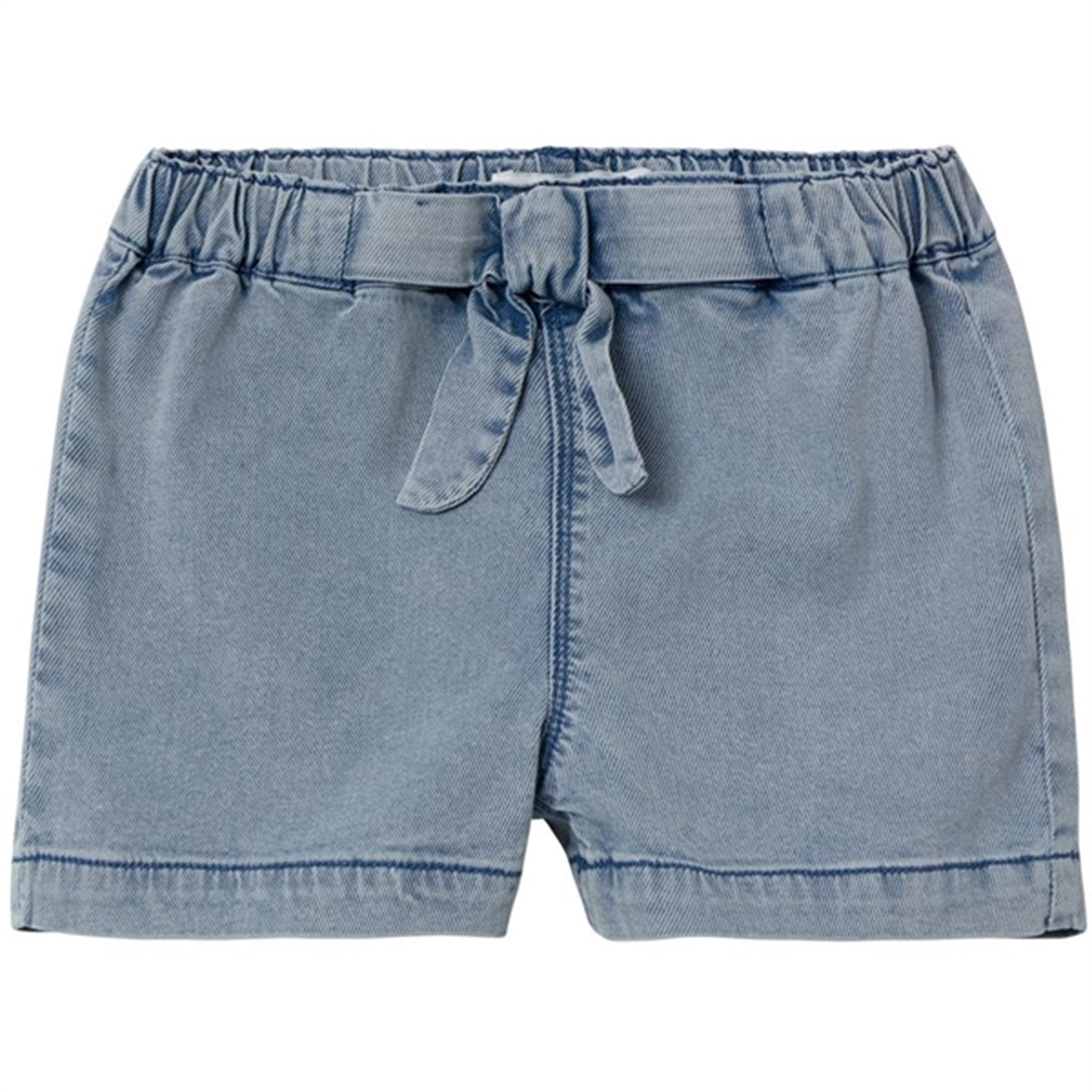 Name it Light Blue Denim Bella Baggy Denim Shorts - Str. 92