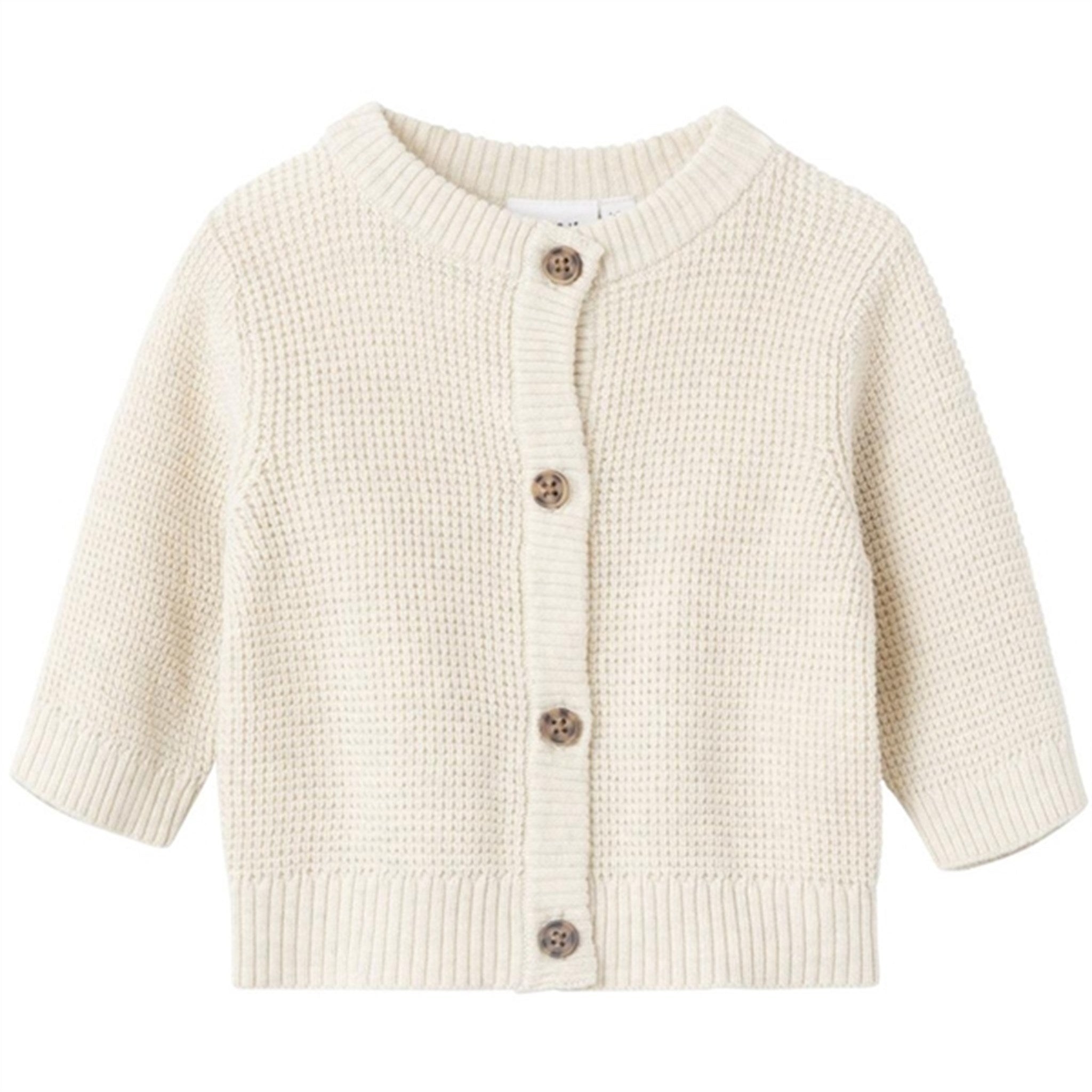 Name it Peyote Melange Bibba Strik Cardigan Noos - Str. 62