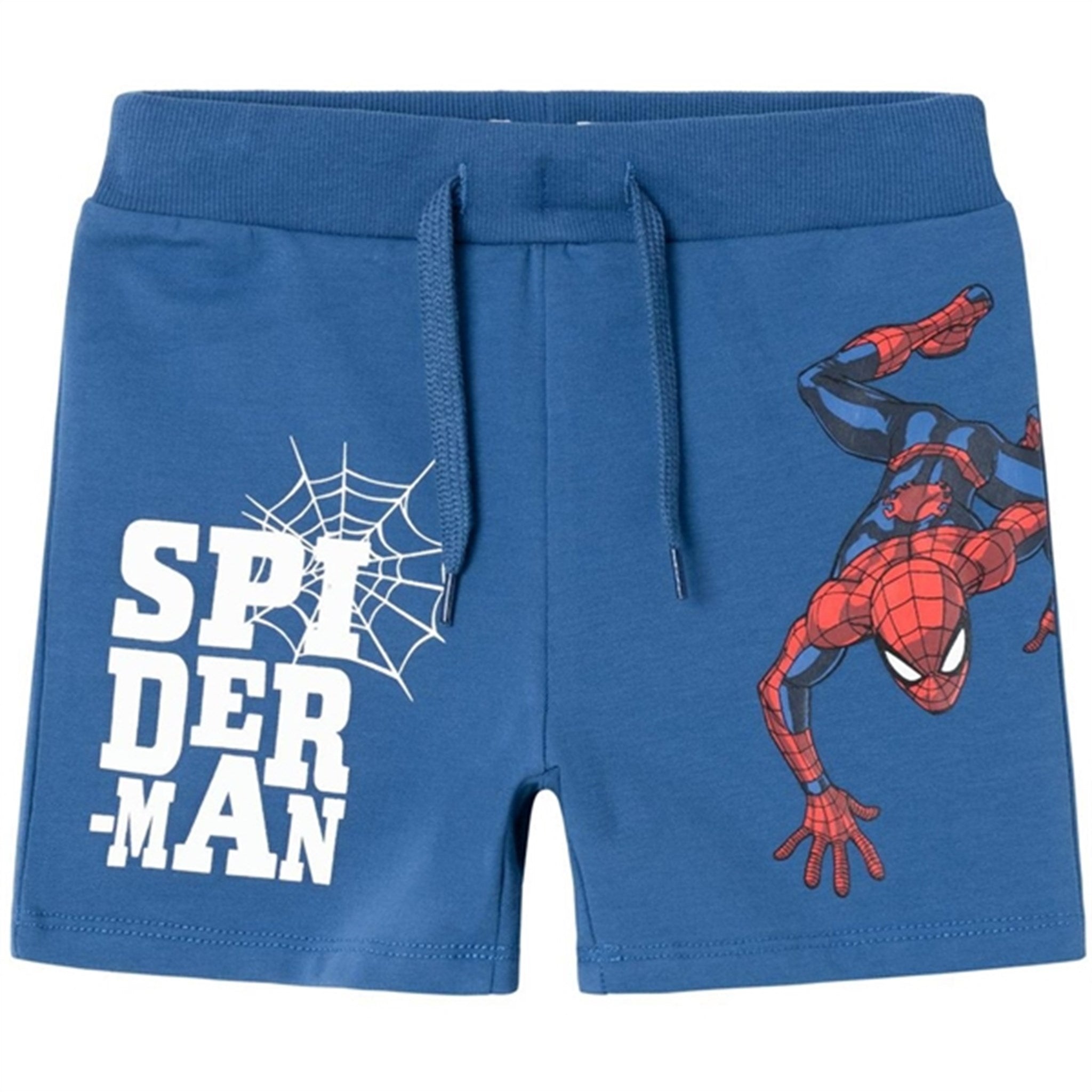 Name it Set Sail Mile Spiderman Sweat Shorts - Str. 116