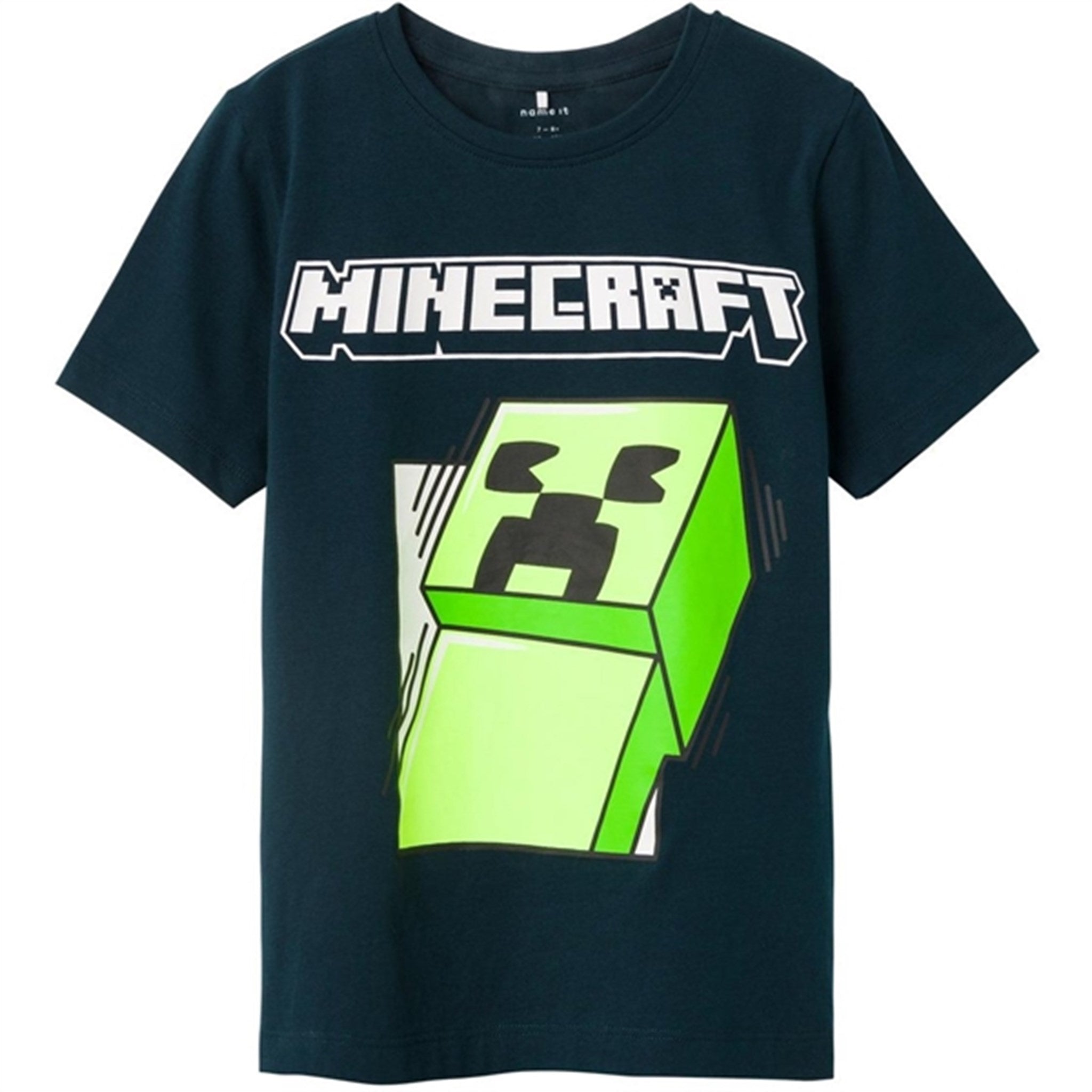 Name it Dark Sapphire Mobin Minecraft T-Shirt Noos - Str. 116