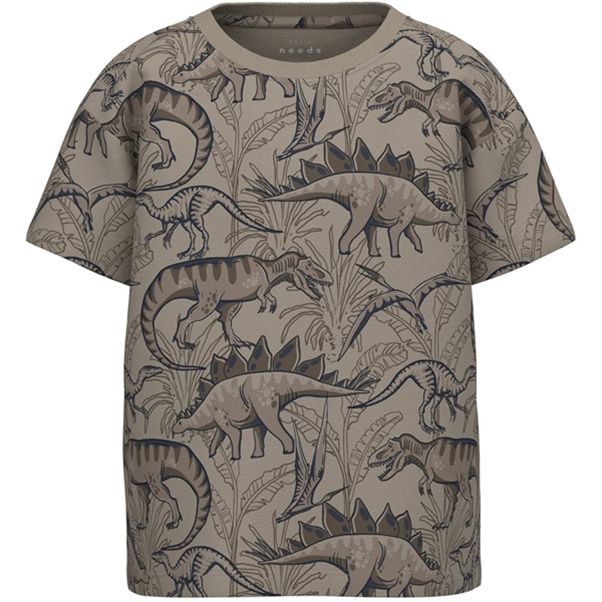 Billede af Name it Pure Cashmere Dinosaur Valther T-Shirt - Str. 86
