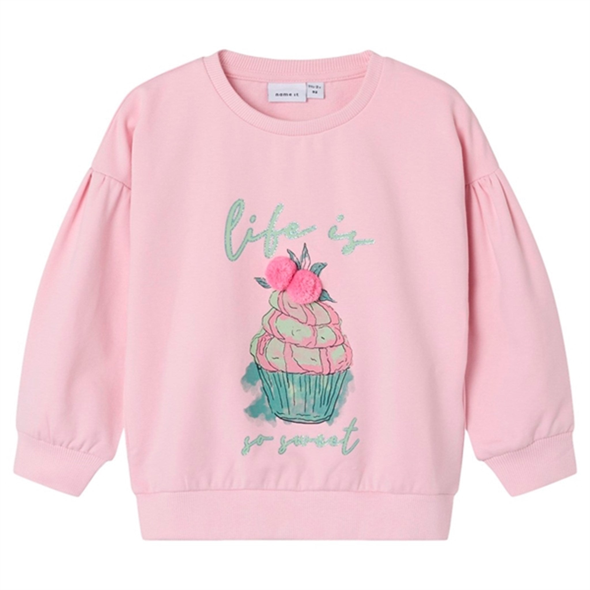 Name it Parfait Pink Dinah Sweatshirt - Str. 92