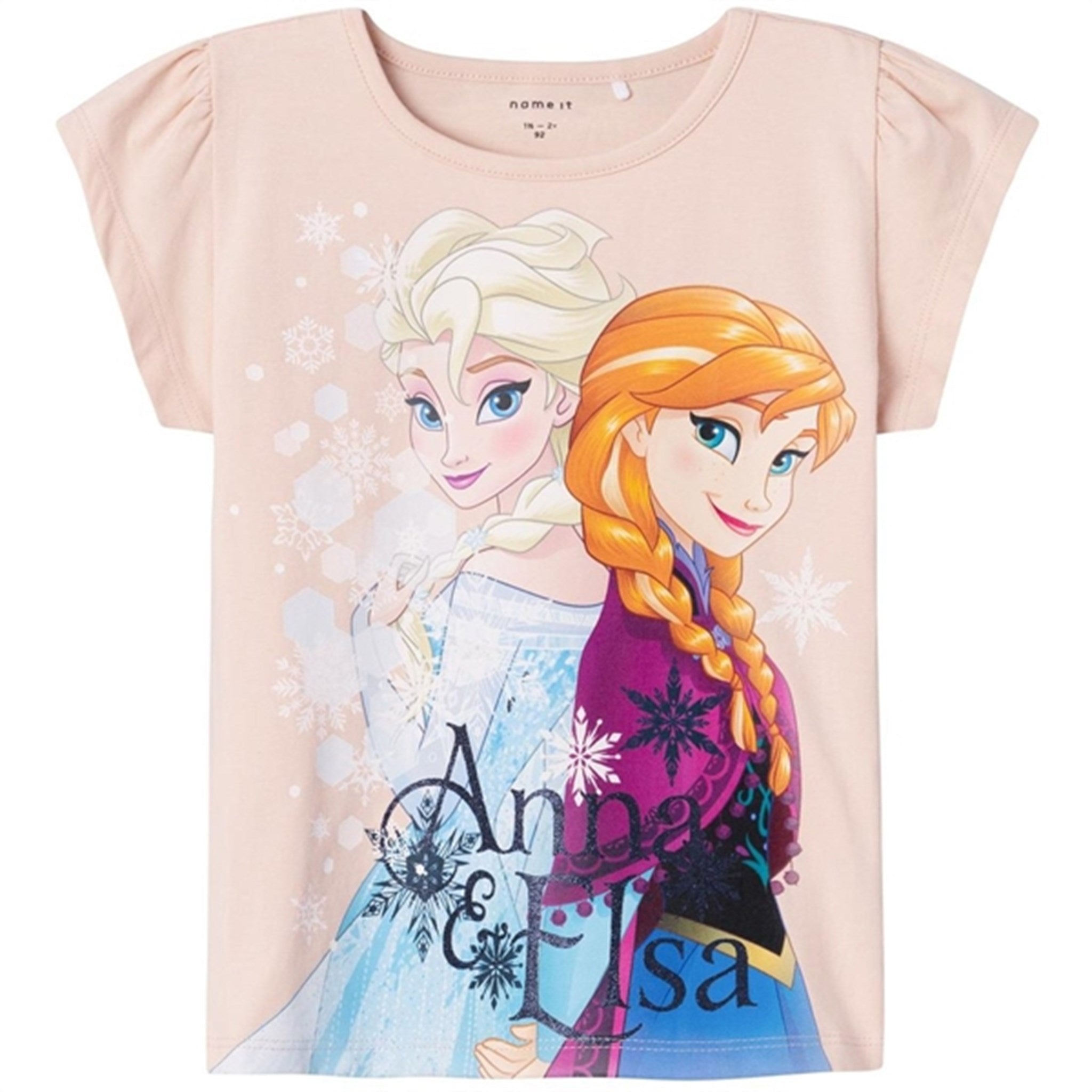 Name it Peachy Keen Mysa Frozen T-Shirt - Str. 92