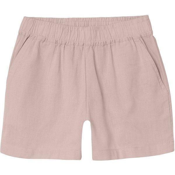 Name it Sepia Rose Falinnen Pull Up Shorts - Str. 86