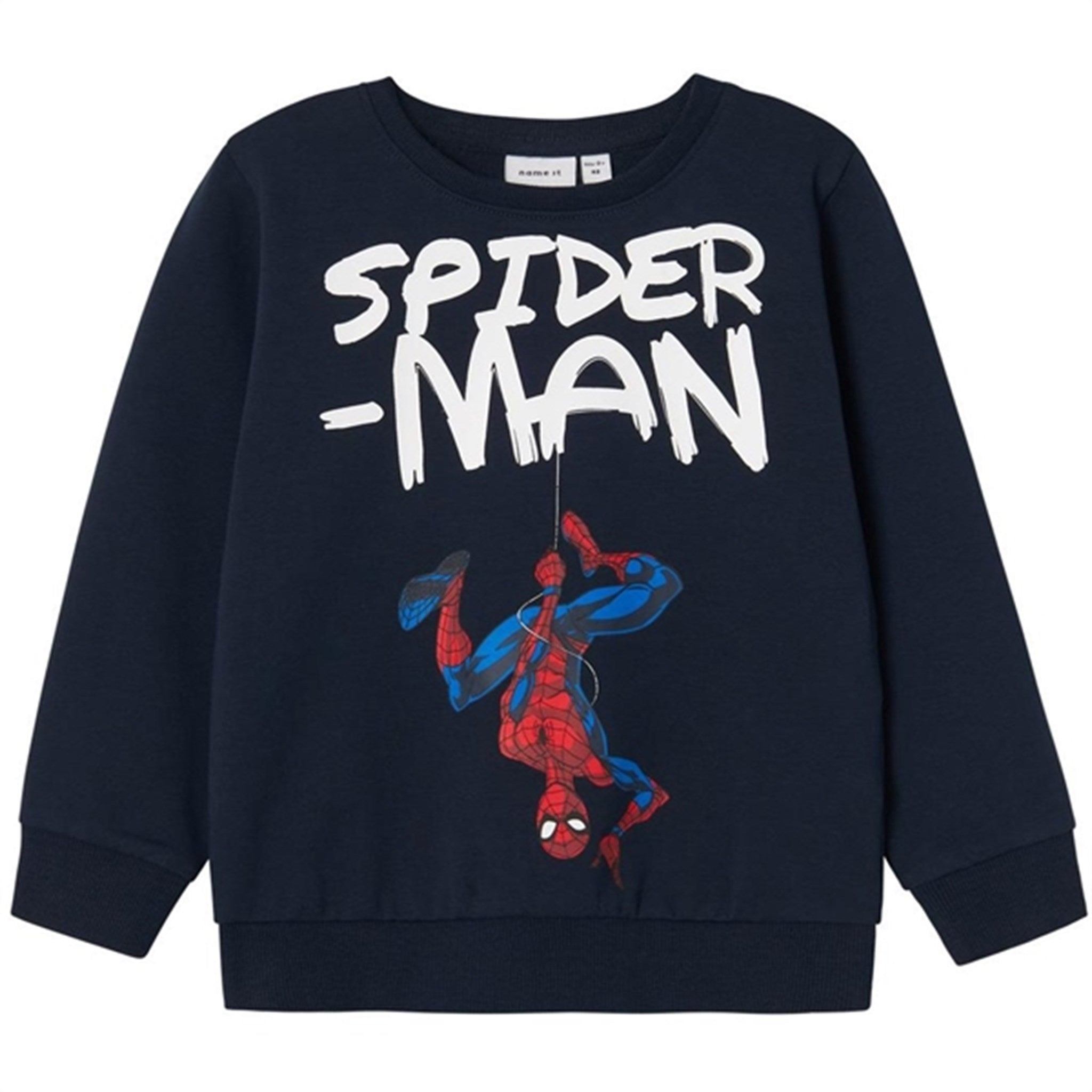 Name it Dark Sapphire Matias Spider Sweatshirt - Str. 110